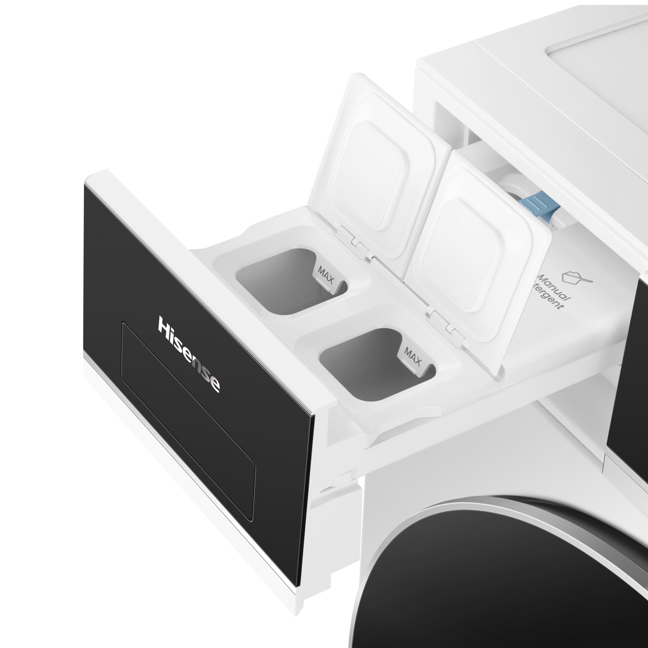 Hisense - WD5i1045BWQ – Lavasecadora De Libre Instalación, A-40% (ECO 40-60ºC), 10,5 kg/6 kg, 1400 rpm, Blanco