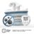 Secadoras DHQE900UWDC – Secadora De Libre Instalación, Clase D, Capacidad 9 Kg, Color Blanco