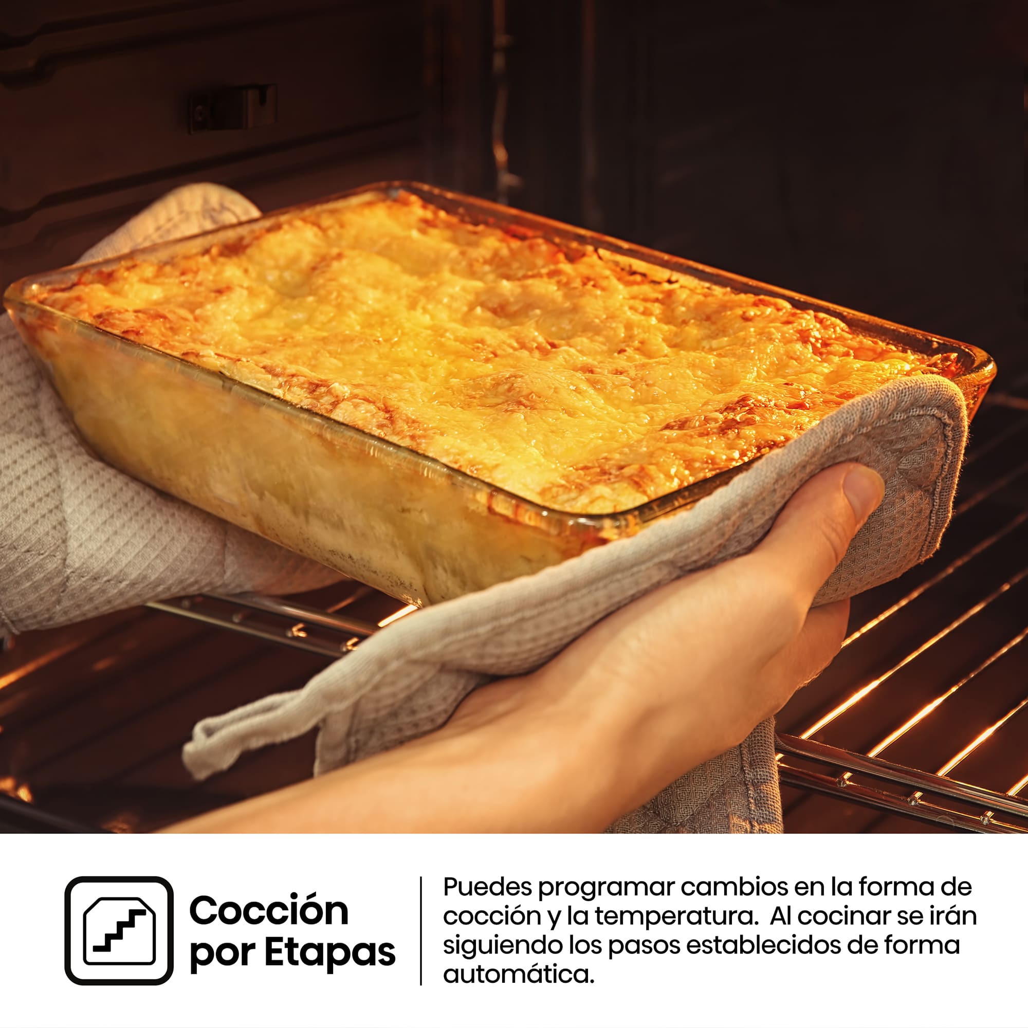 Hisense - O643PX – Horno Pirolítico, Cocción Vapor Con Depósito, Clase A+, 77L, Inox