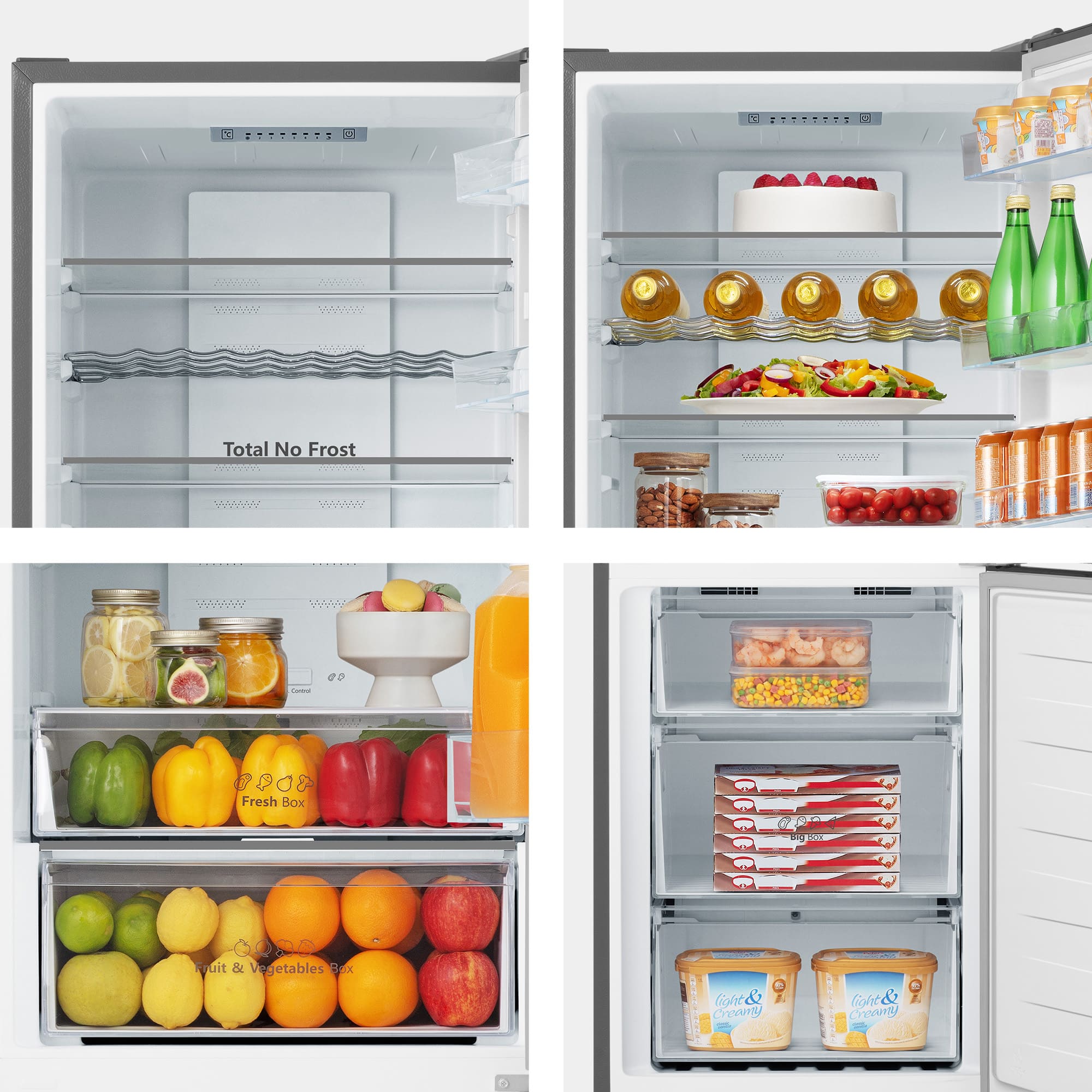 Hisense - MC60331IE – Combi 2 Puertas De Libre Instalación, Clase E, Capacidad 336L, Color Inox