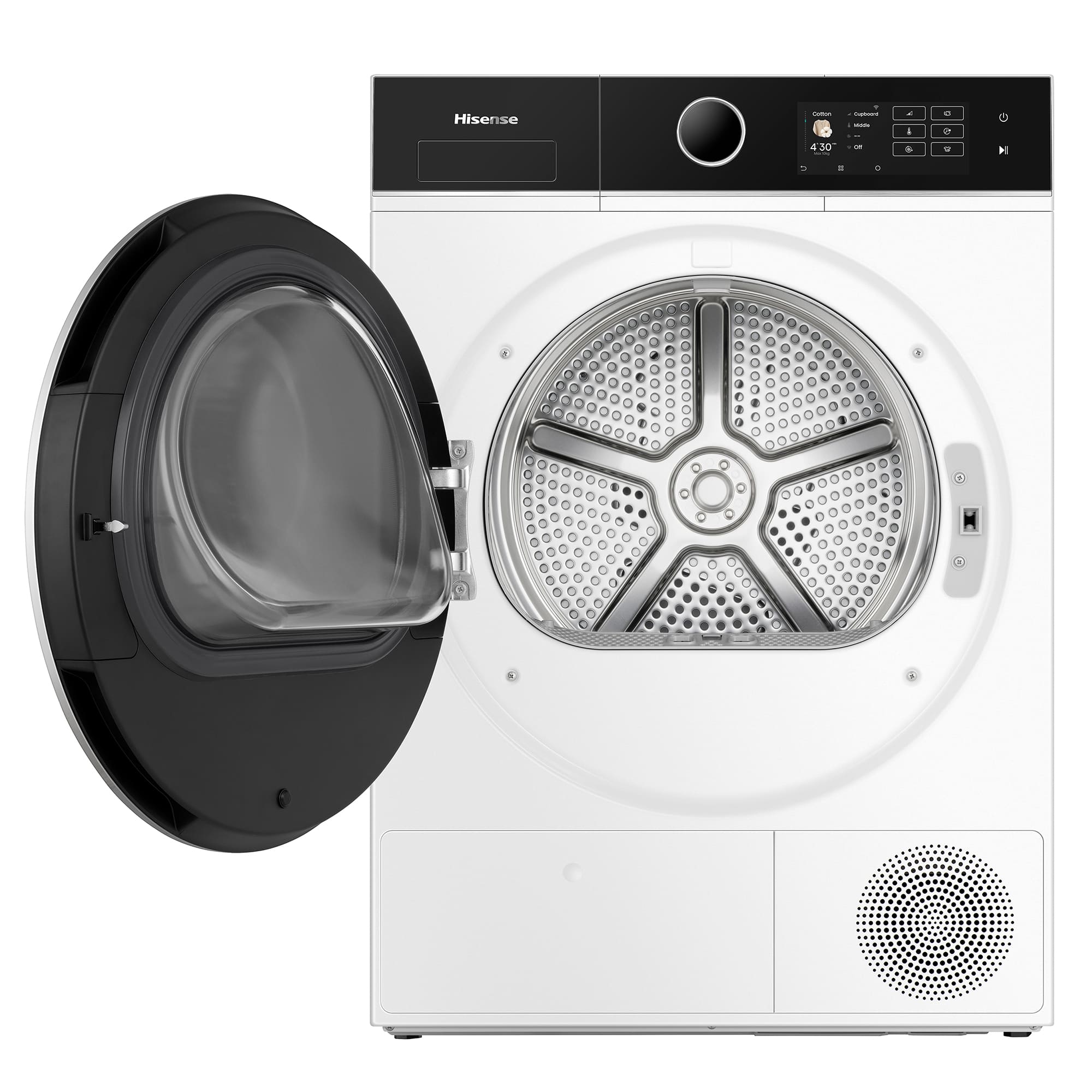 Hisense - DH5I104BWAB – Secadora De Libre Instalación, Clase A, Capacidad 10 Kg, Color Blanco