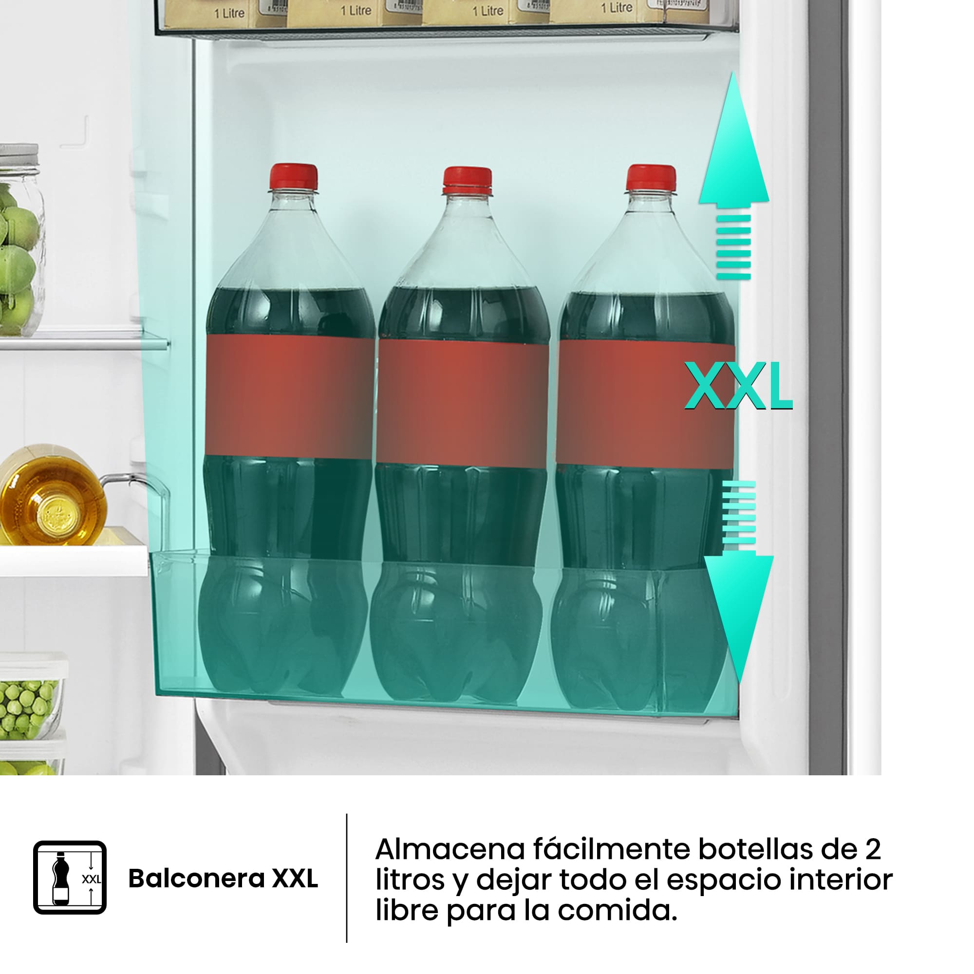 Hisense - RS3P558NEIE – Americano Side By Side De Libre Instalación, Clase E, Capacidad 544L, Color Inox