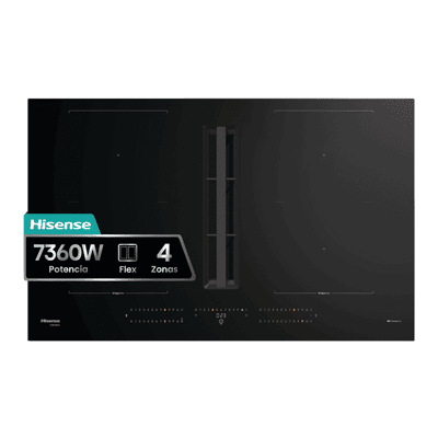 Placa Flex Con Extraccion De Aire, 4 Zonas