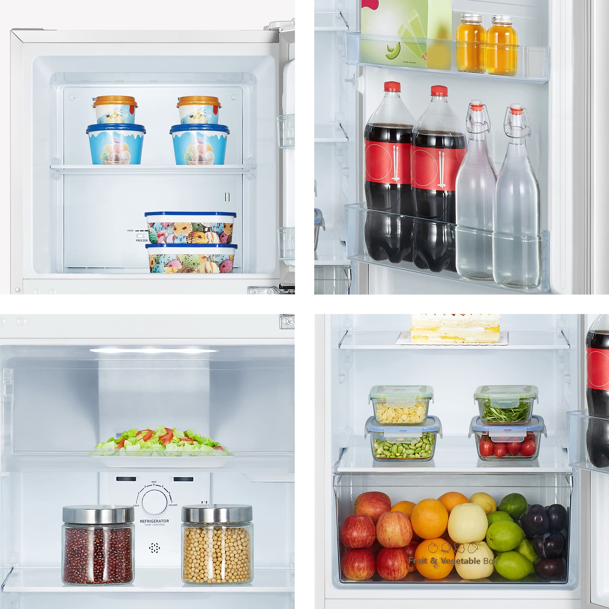 Hisense - RT327N4AWE – 2 Puertas De Libre Instalación, Clase E, Capacidad 249L, Color Blanco