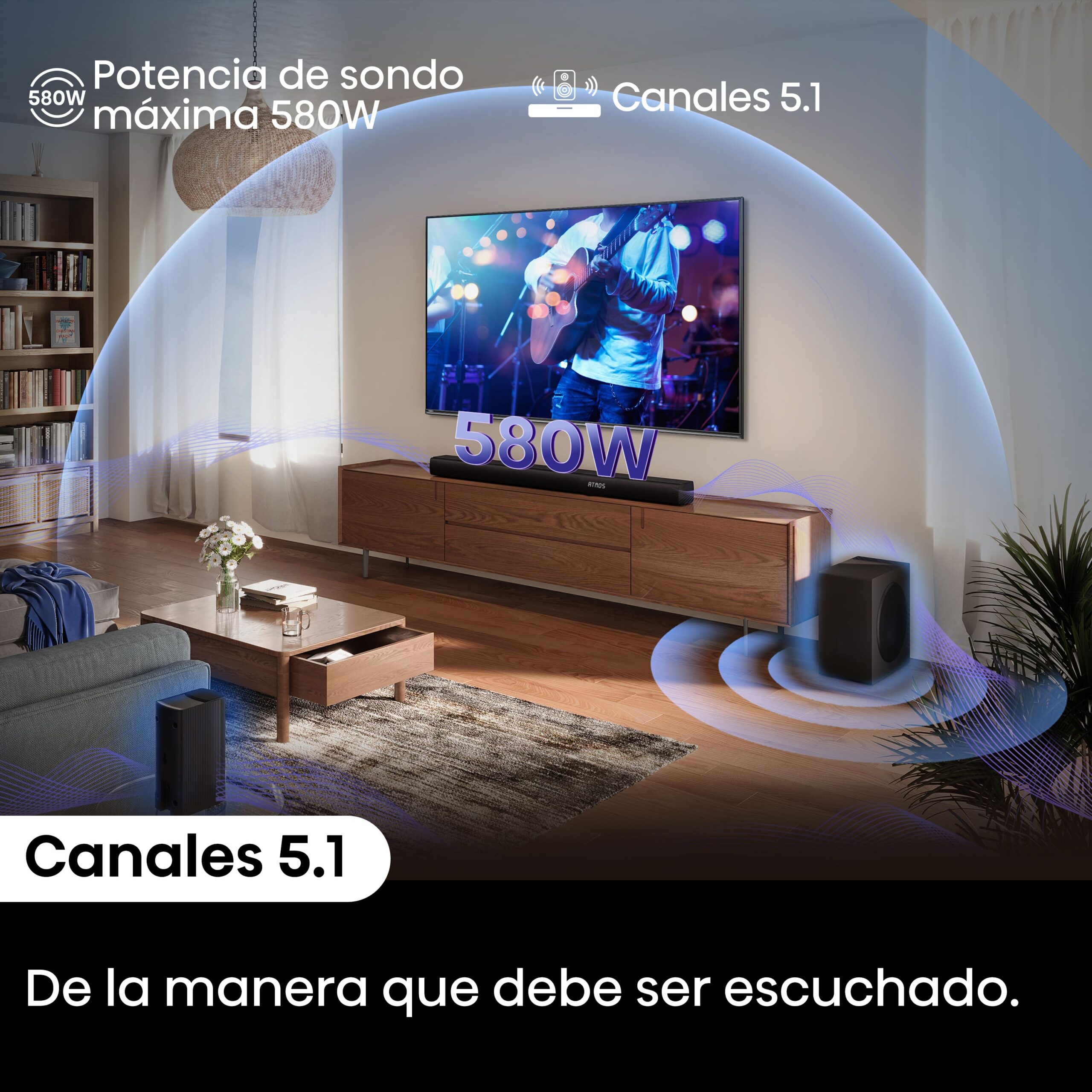 Hisense - Soundbar AX5100Q