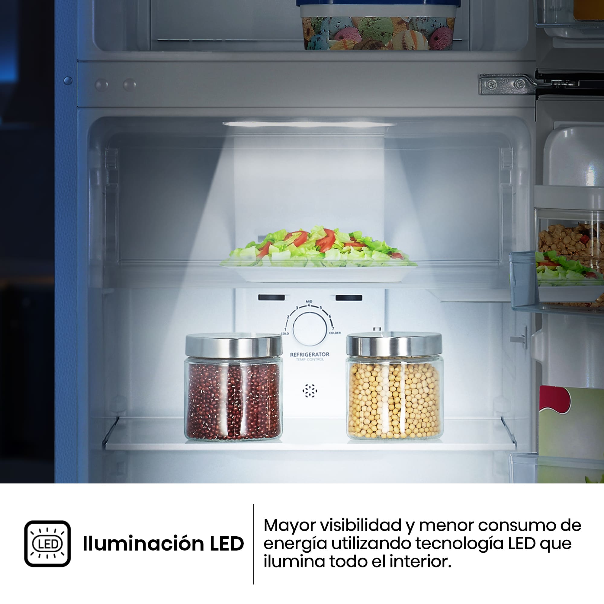 Hisense - RT327N4AWE – 2 Puertas De Libre Instalación, Clase E, Capacidad 249L, Color Blanco