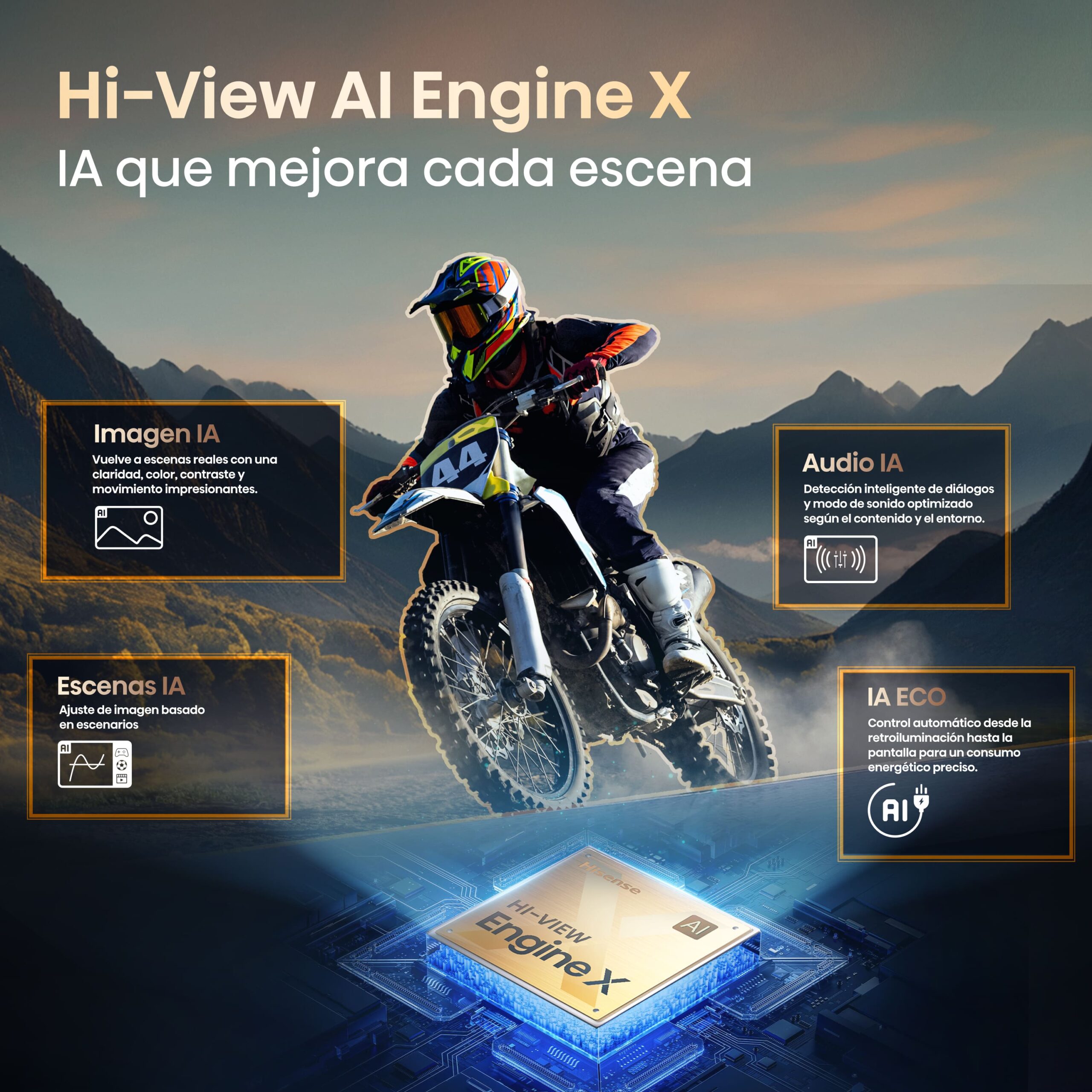 Hisense - Serie UXQ Mini-LED RGB TV 116UXQ, Tecnología RGB MiniLED, 116 pulgadas con Dynamic X Display