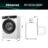 Lavadoras WF3S1043BW1 – Lavadora De Libre Instalación, A-10%, 10 Kg, 1400 rpm, Blanco