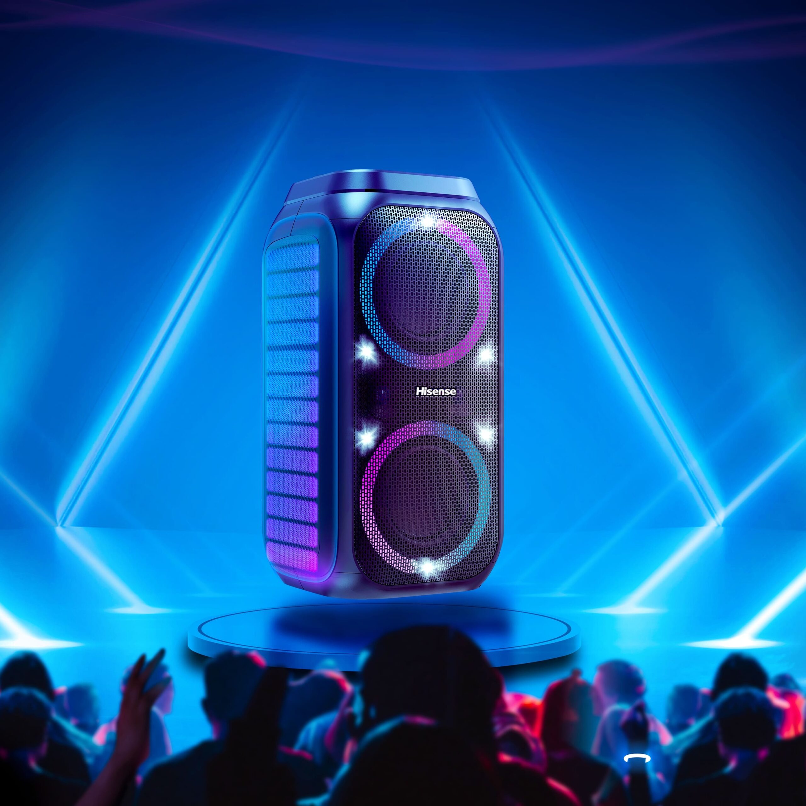 Hisense - Party Rocket HP160 – Altavoz compacto 160W, bluetooth