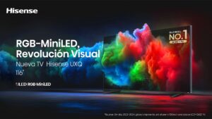 HISENSE REVOLUCIONA EL CONCEPTO DE VISUALIZACIÓN CON NUEVA TV UXQ