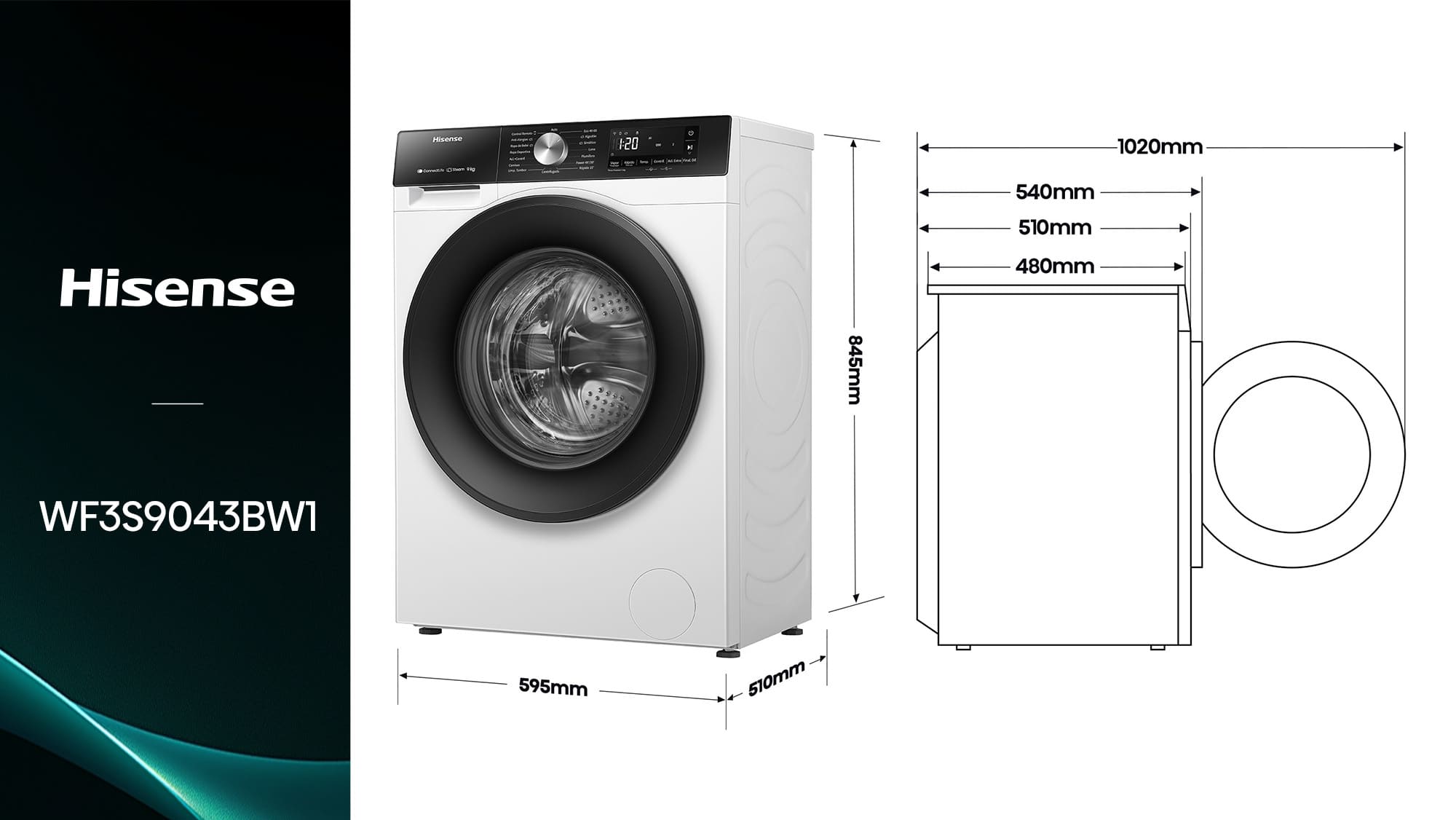 Imagen de landing medidas de lavadora WF3S9043BW1