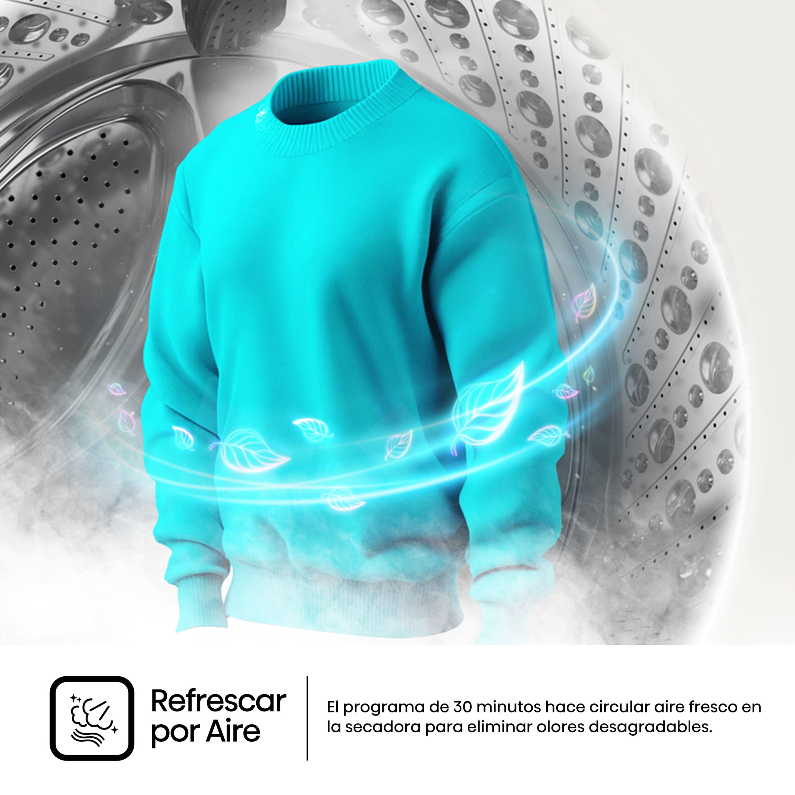 Hisense - DH3S902BWCC – Secadora De Libre Instalación, Clase C, Capacidad 9 kg, Color Blanco