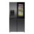 Americanos Cross Door RQ600P7SKE – Americano 4 Puertas De Libre Instalación, Clase E, Capacidad 615L, Color Dark Inox (Negro)