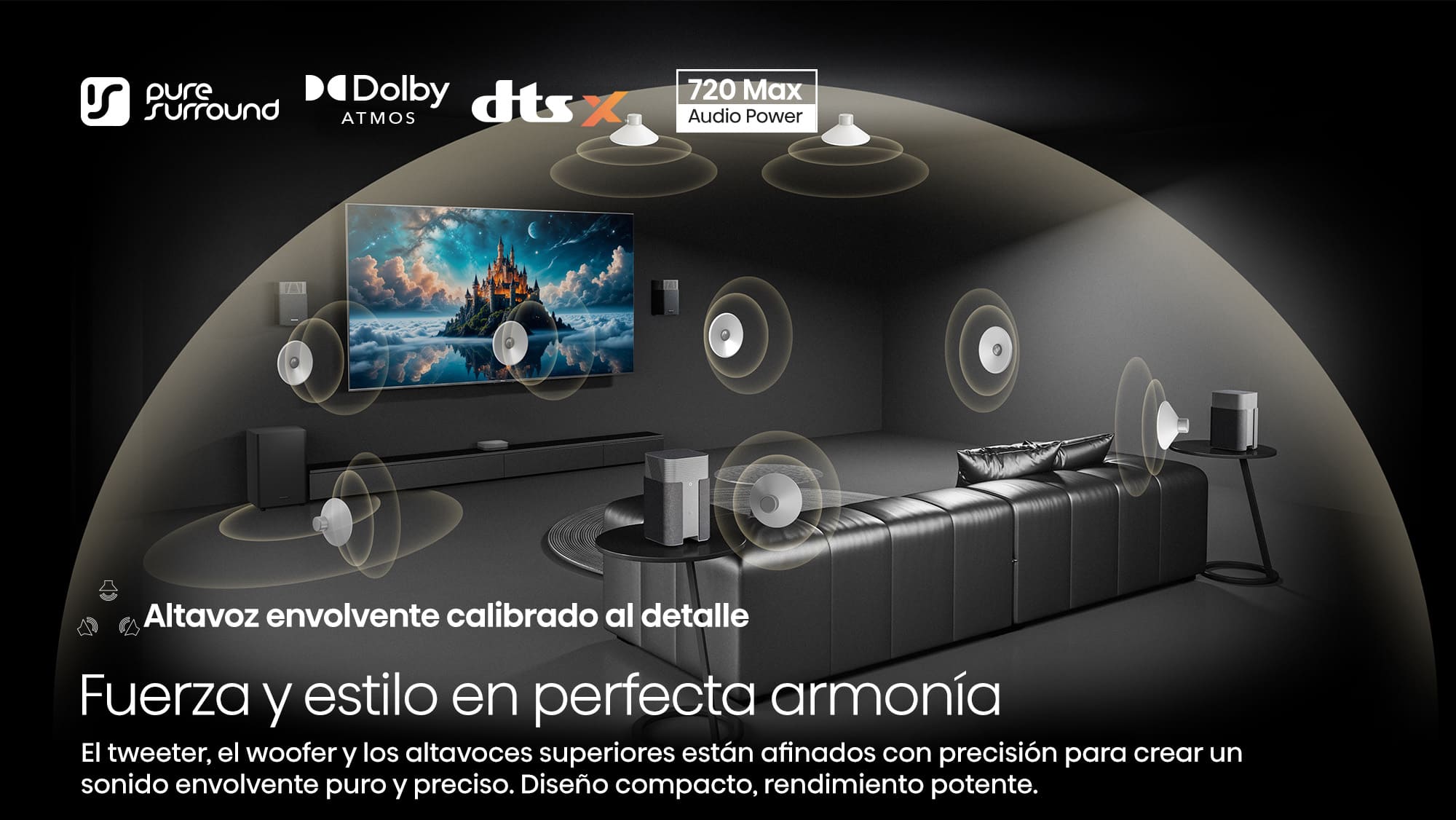 3-Pure Powerful Surround Sound