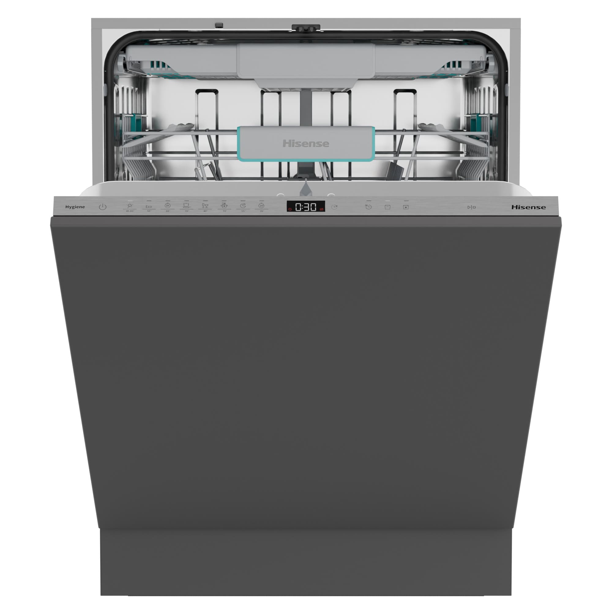 Hisense - HV16A – Lavavajillas 60Cm De Integración, Clase A, Capacidad 16 Serv.