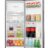 Una puerta RR220D4BDE – 1 Puerta De Libre Instalación, Clase E, Capacidad 165L, Color Inox