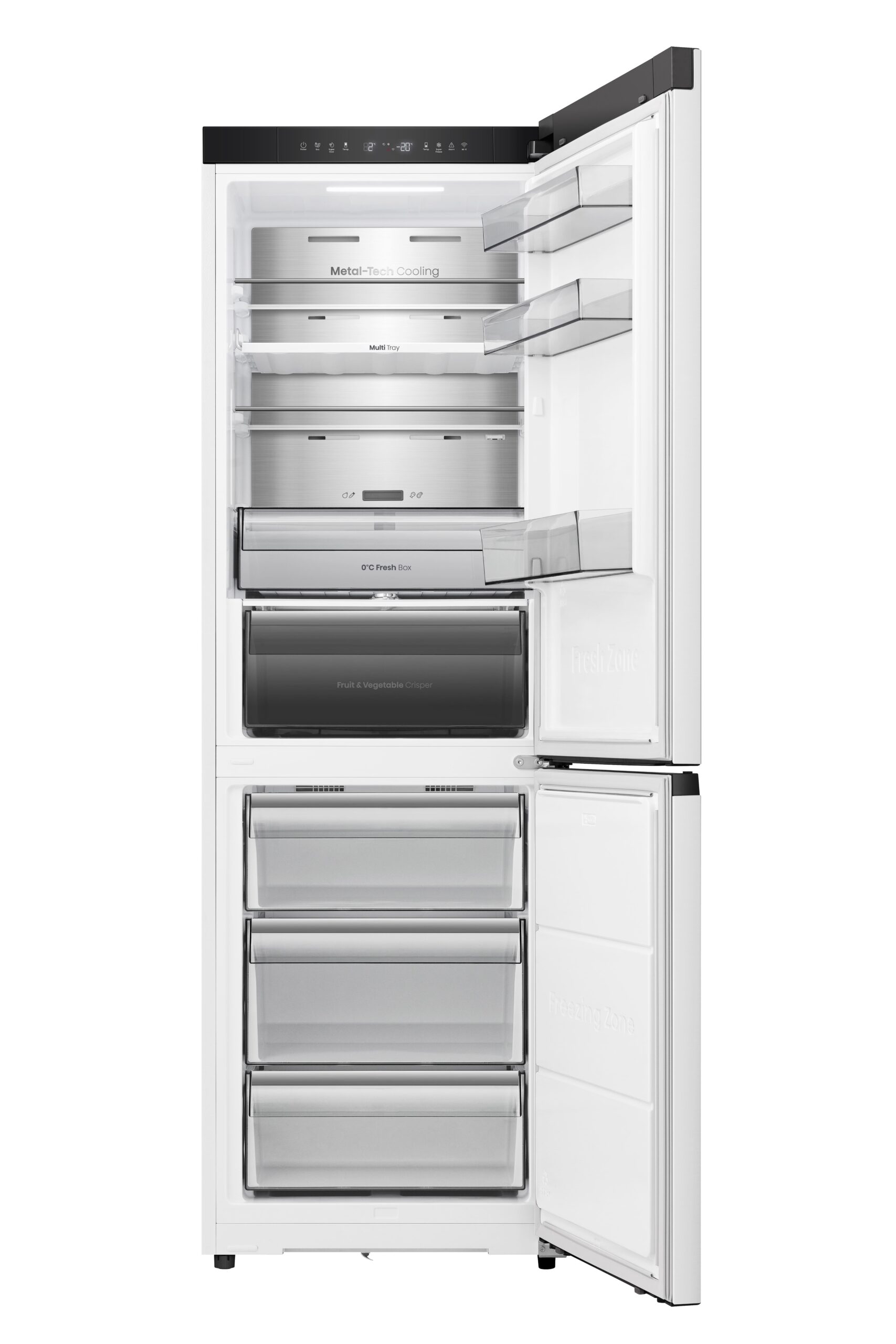 Hisense - RB3K330SAWD – Combi 2 Puertas De Libre Instalación Kitchen Fit, Clase D, Capacidad 330L, Color Blanco