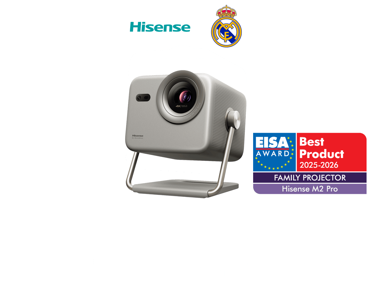 M2 PRO - Mini Proyector Láser Trichroma UHD 4K Smart TV, 65 a 200 Pulgadas