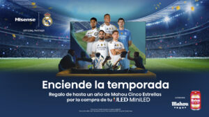 Enciende la temporada con Hisense y cerveza Mahou 5 estrellas