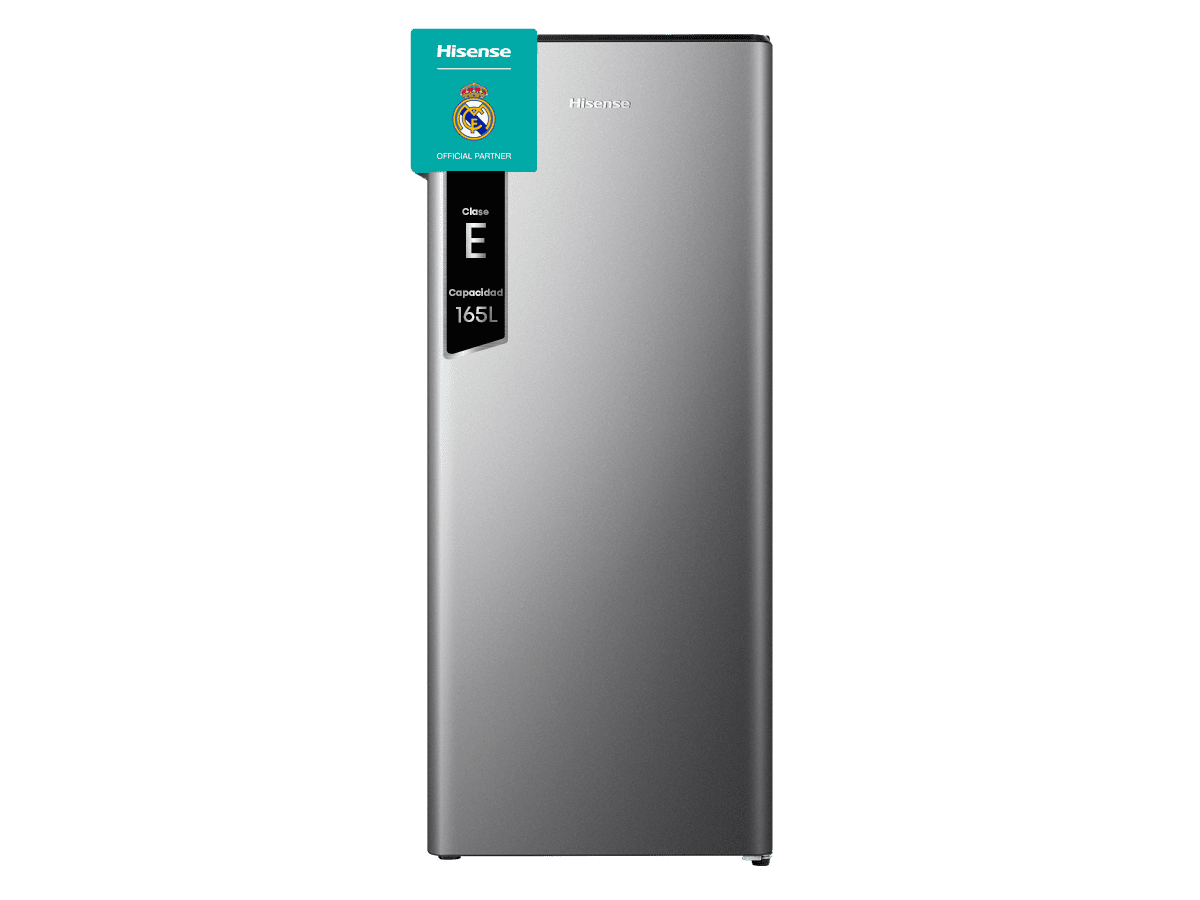 RR220D4BDE - 1 Puerta De Libre Instalación, Clase E, Capacidad 165L, Color Inox