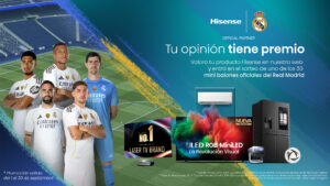 Hisense x Real Madrid: Tu opinión tiene premio