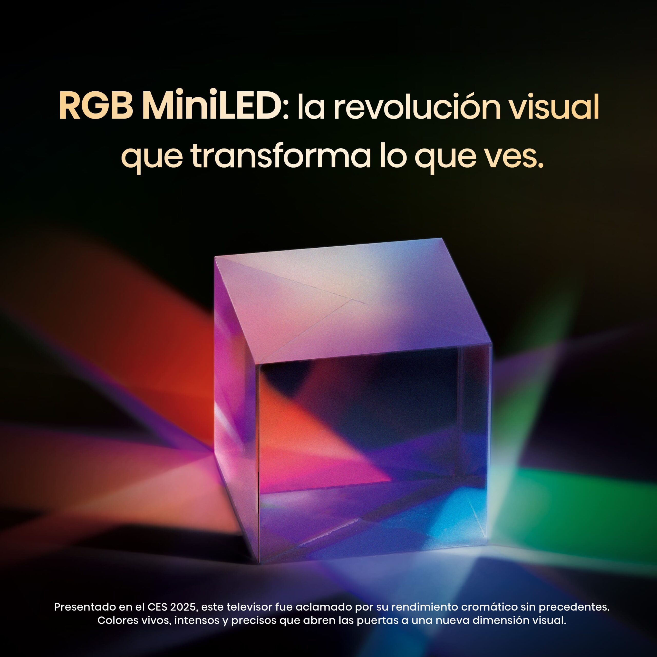 Hisense - Serie UXQ Mini-LED RGB TV 100UXQ, Tecnología RGB MiniLED, 100 pulgadas con Dynamic X Display