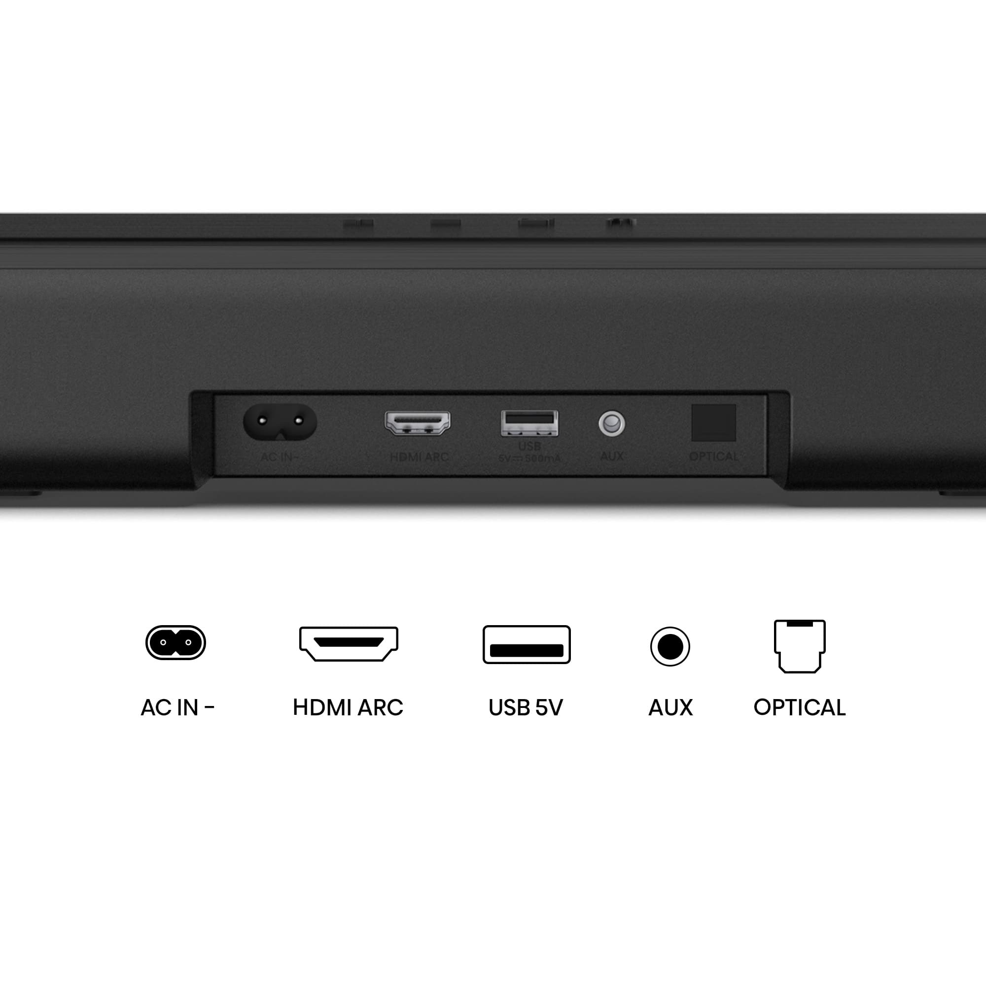 Hisense - Hisense HS1000 – Barra de Sonido 2.0, 120W, Dolby Audio