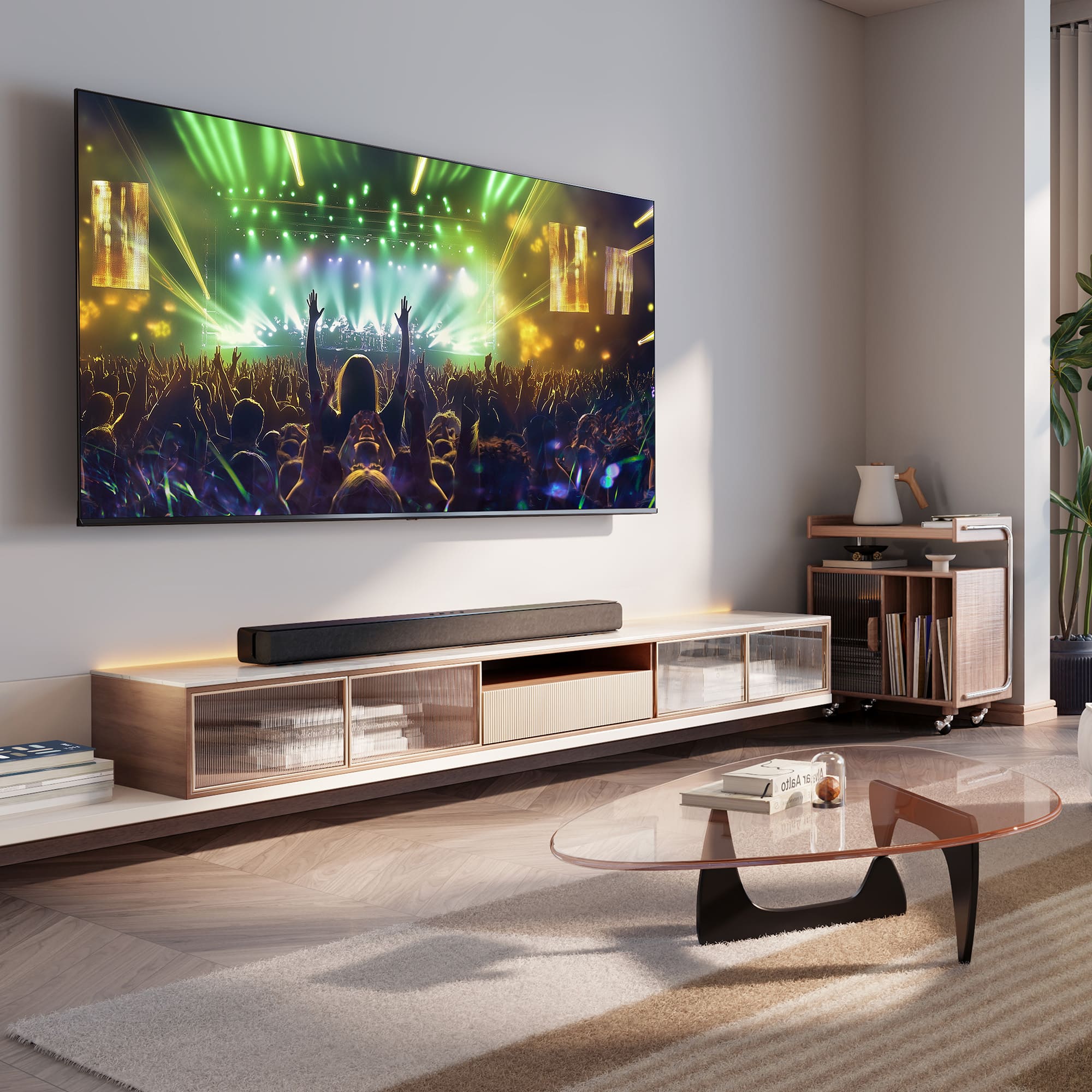 Hisense - Hisense HS1000 – Barra de Sonido 2.0, 120W, Dolby Audio