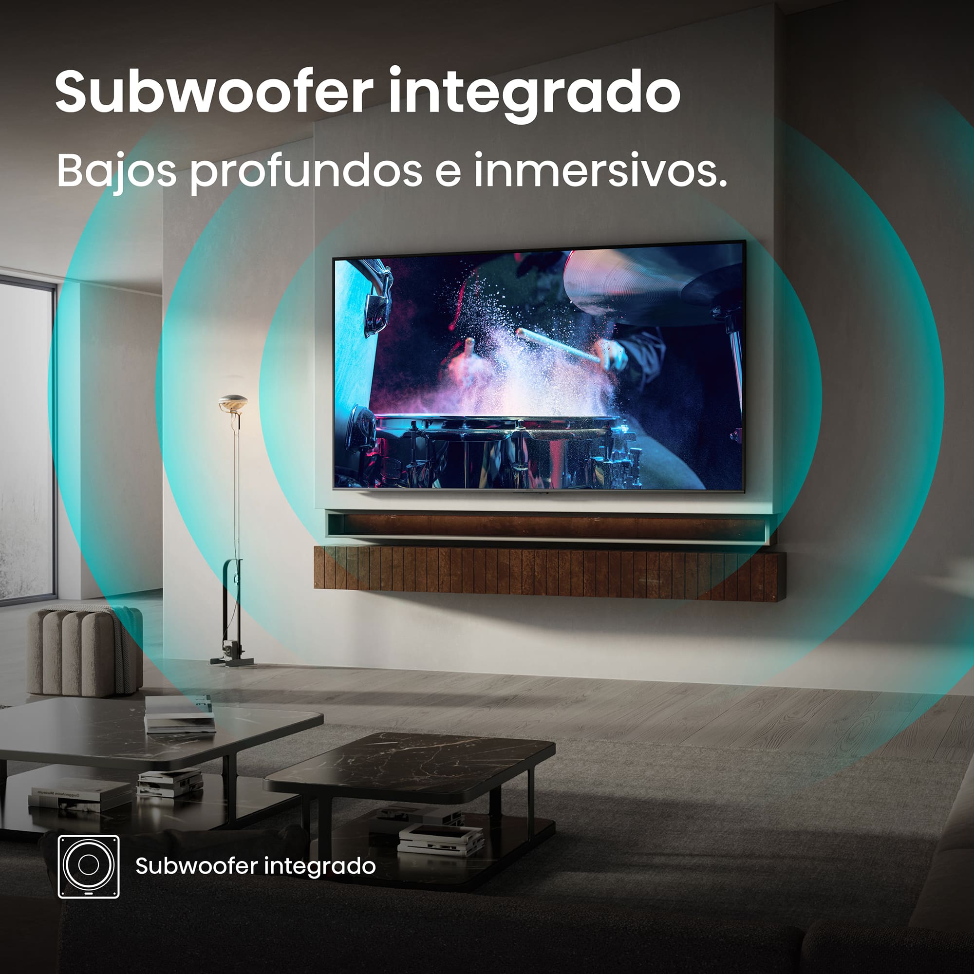 Hisense - Serie E7Q QLED TV 98E7Q Smart TV 98 pulgadas con Dolby Vision y Atmos