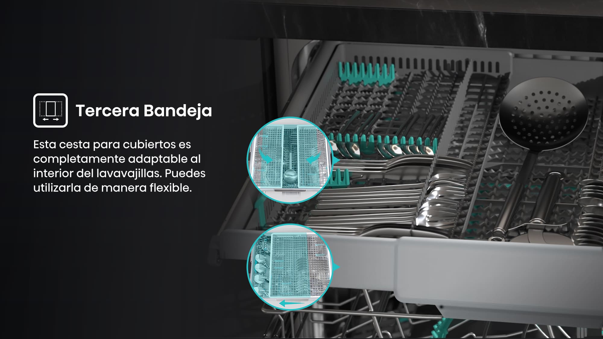 Bandeja para cubiertos