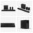Serie AX Hisense AX5140Q – Barra de Sonido, Canales 5.1.4, 600W, 13 altavoces