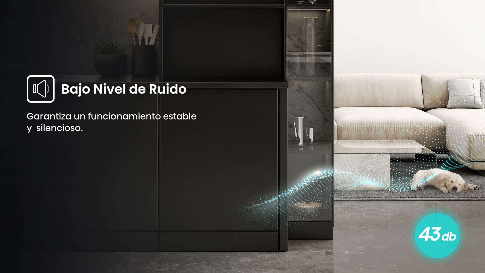 Funcionamiento supersilencioso