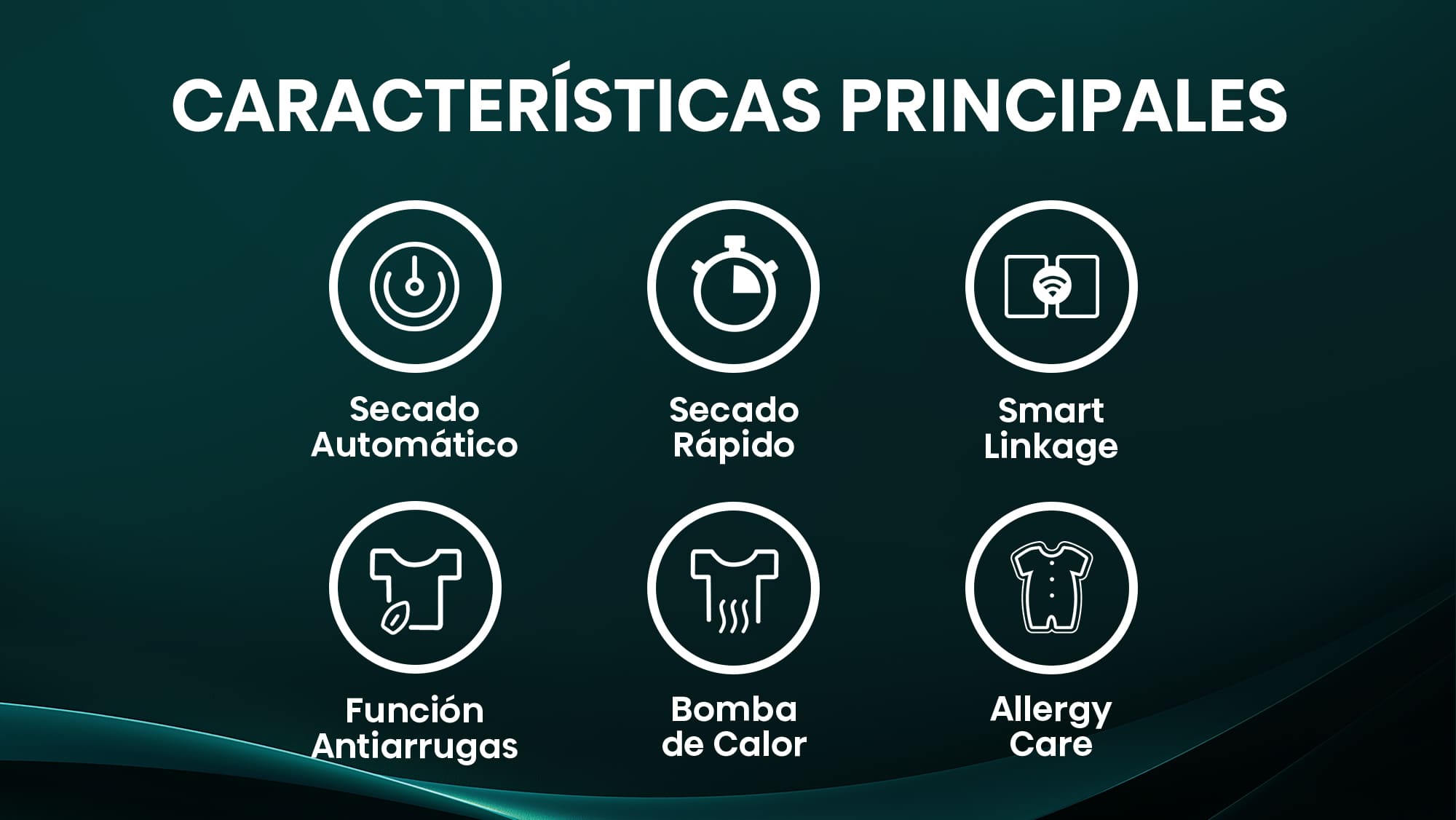 4 características principales