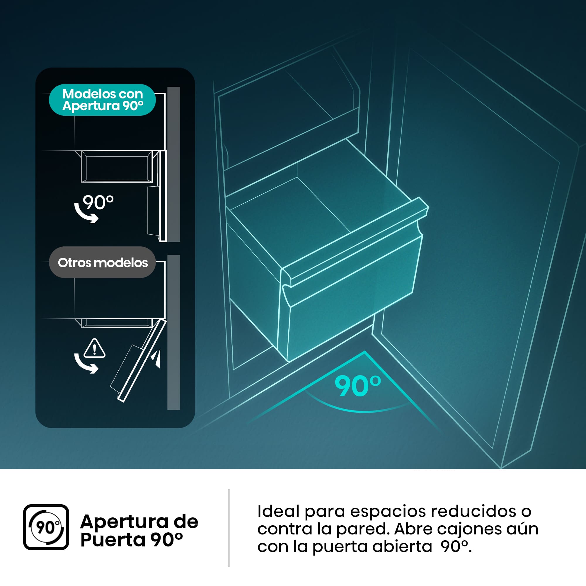 Hisense - FT3K310SAIE1 – 1 Puerta De Libre Instalación Kitchen Fit, Clase E, Capacidad 312L, Color Inox