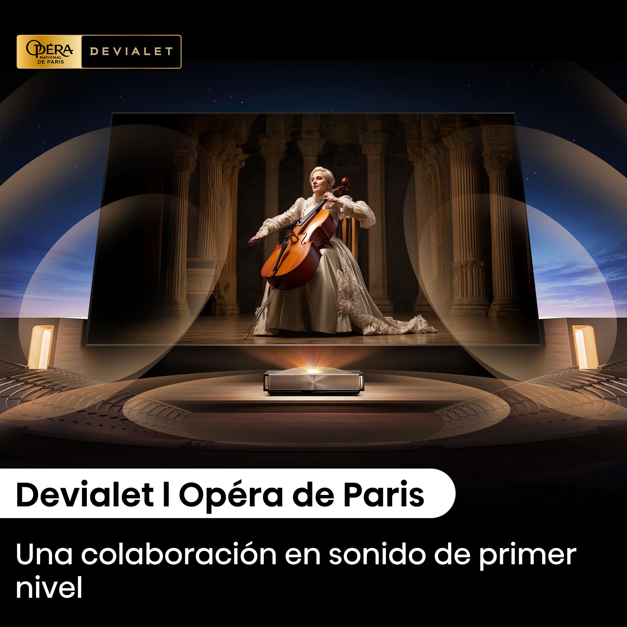 Hisense - Hisense L9Q Proyector Láser 4K UHD HDR10+ & HLG Smart TV