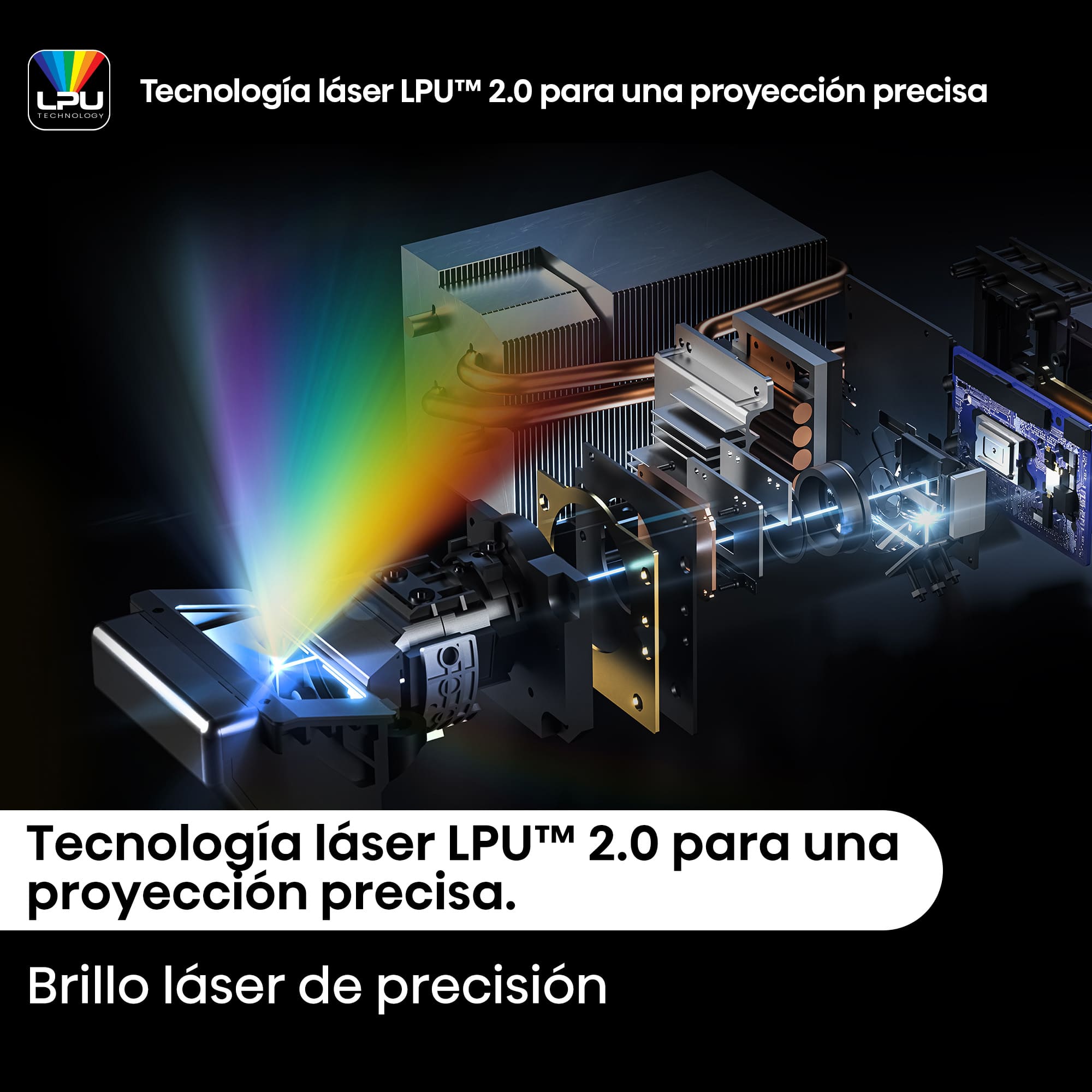 Hisense - Hisense L9Q Proyector Láser 4K UHD HDR10+ & HLG Smart TV