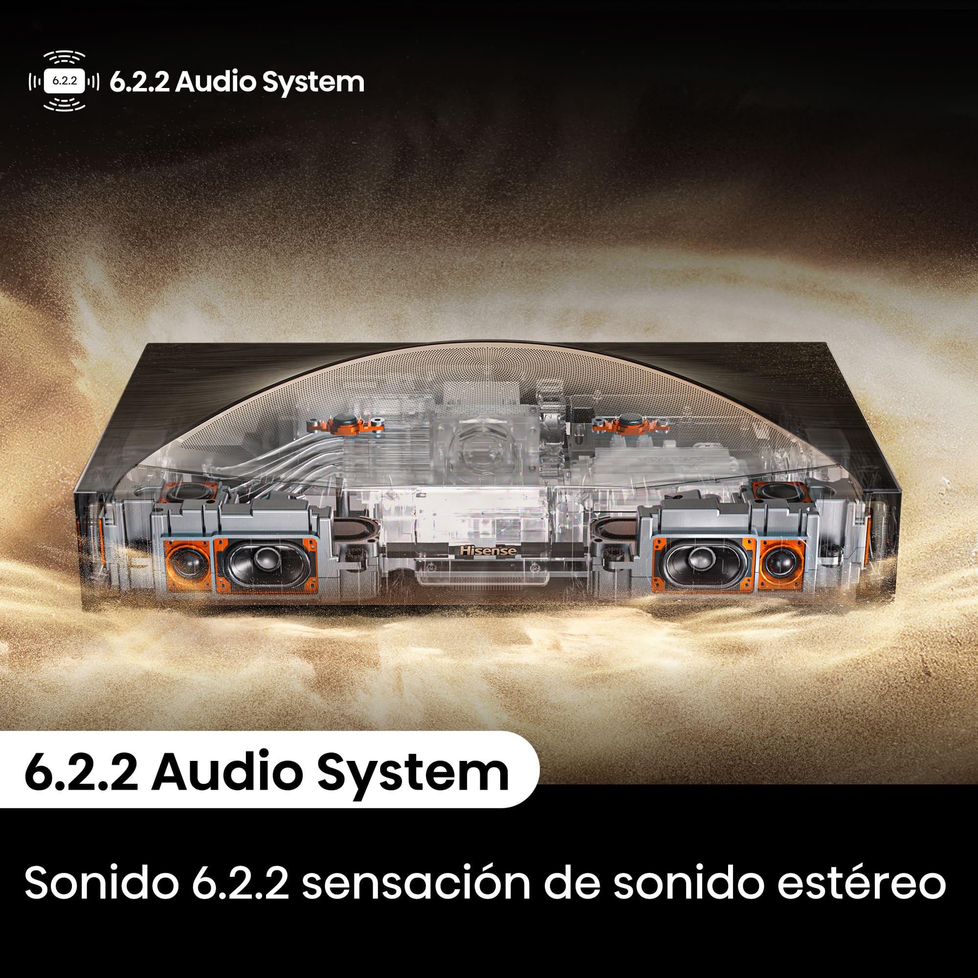 Hisense - Hisense L9Q Proyector Láser 4K UHD HDR10+ & HLG Smart TV