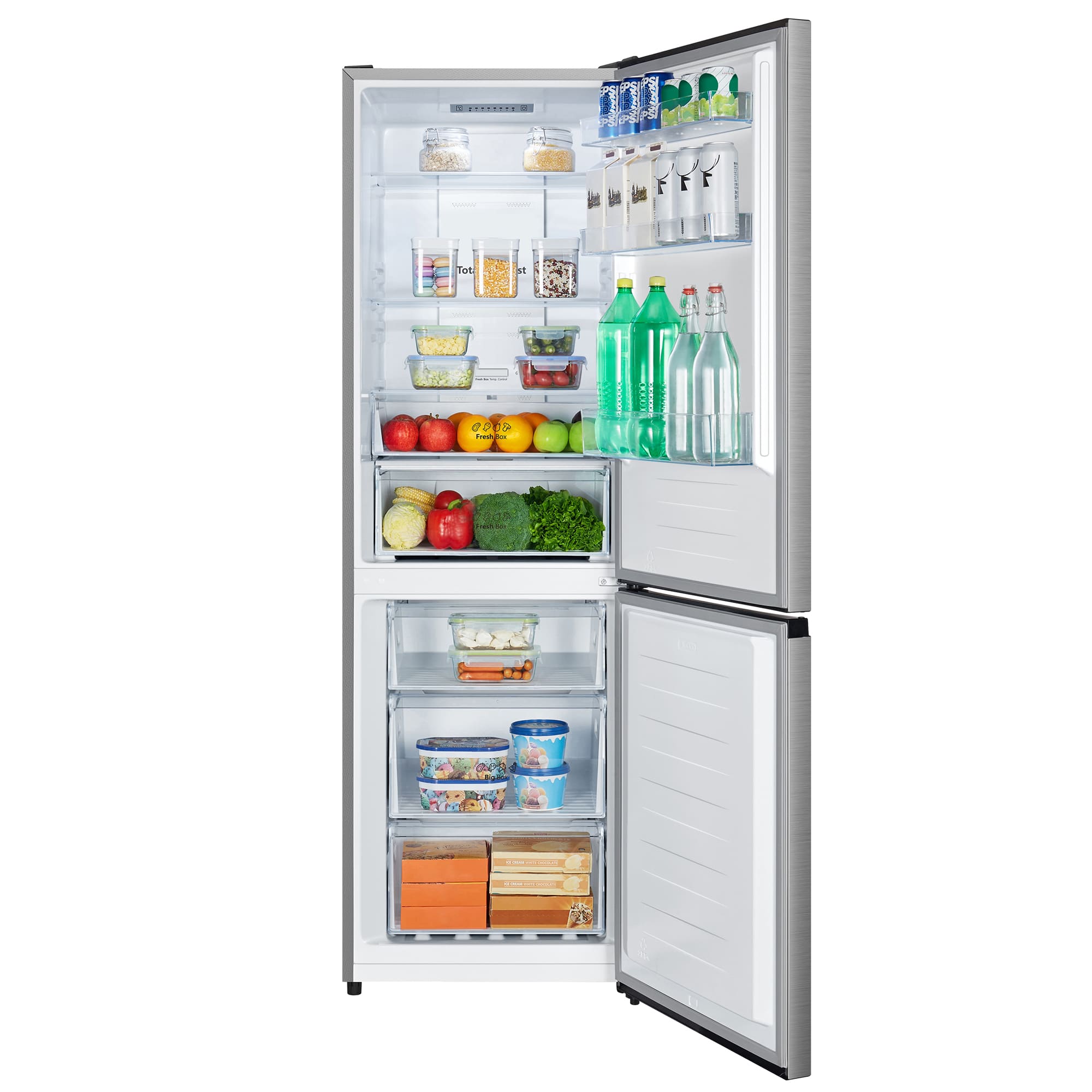 Hisense - RB3N300NECA – Combi 2 Puertas De Libre Instalación, Clase A, Capacidad 304L, Color Inox