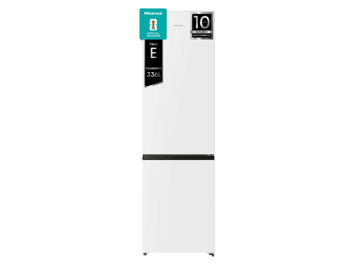 RB435N4BWE - Frigorífico Combi 2 Puertas De Libre Instalación, Clase E , Capacidad 336L, Color Blanco