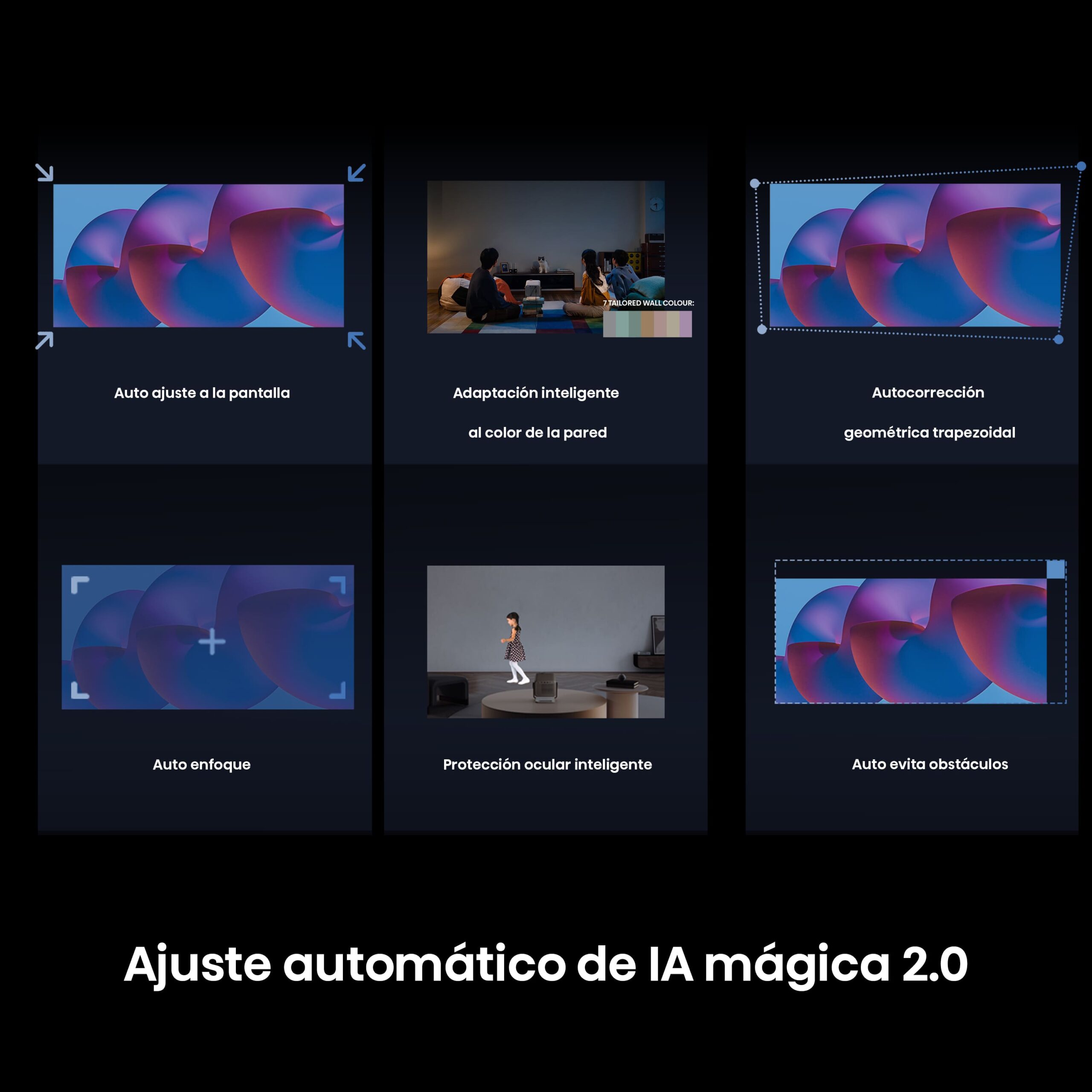 Hisense - Hisense M2SE PRO – Mini Proyector Láser Trichroma UHD 4K Smart