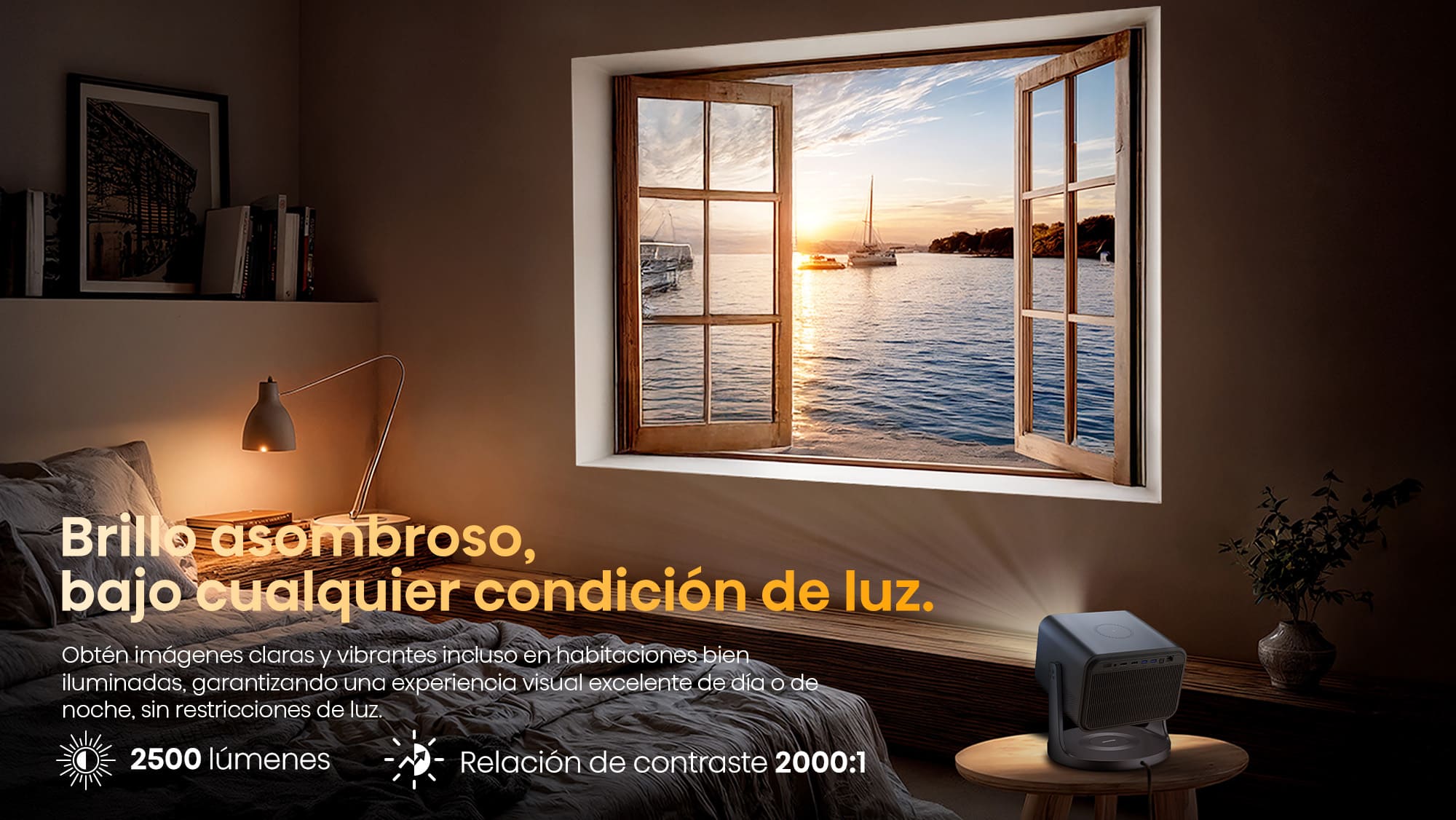 07 2500 ANSI Lúmenes de brillo