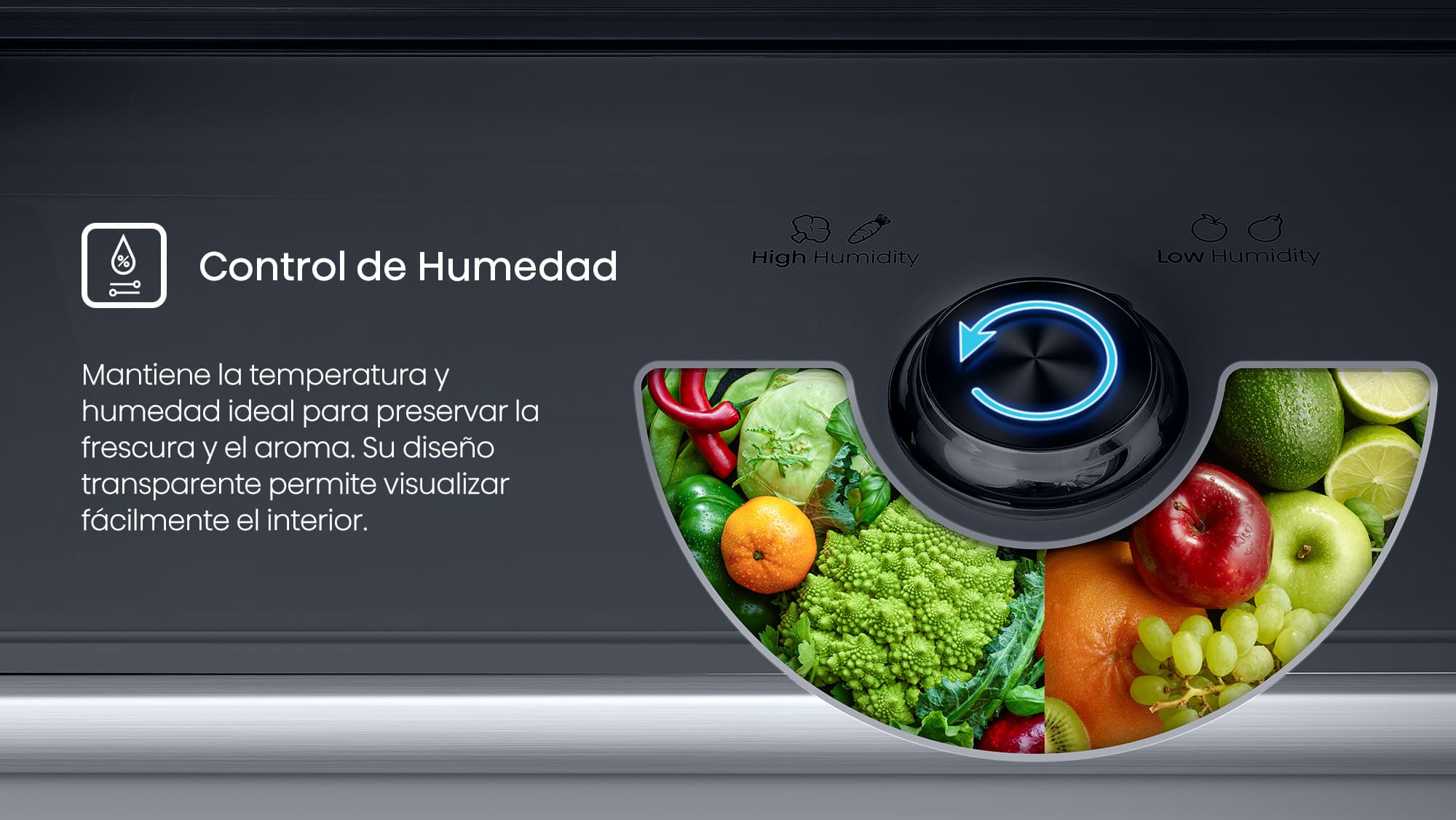 5.6-Cajón de frutas y verduras con control de humedad