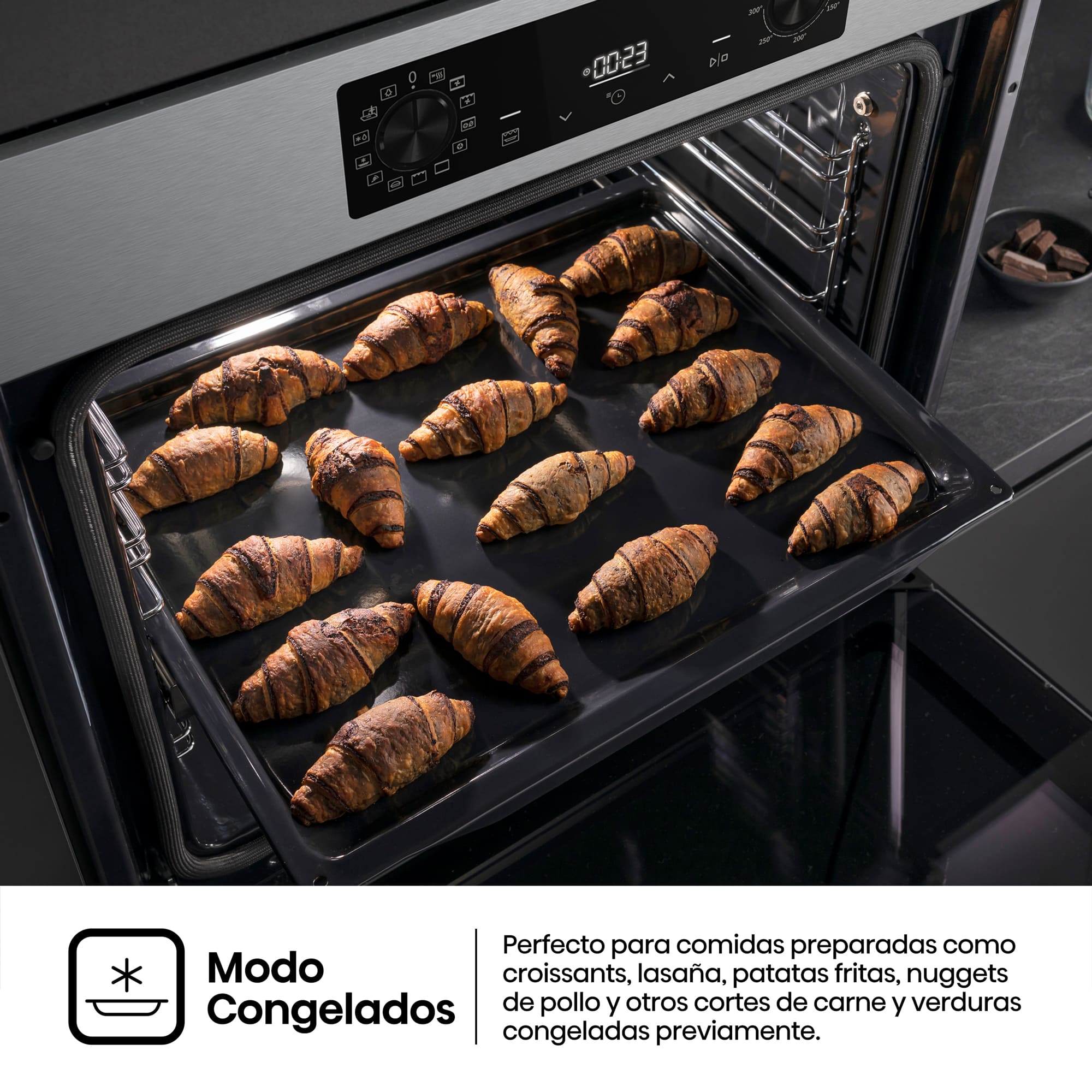 Hisense - BI64223EPX – Horno Pirolítico, Clase A++, Capacidad 78L, Color Inox