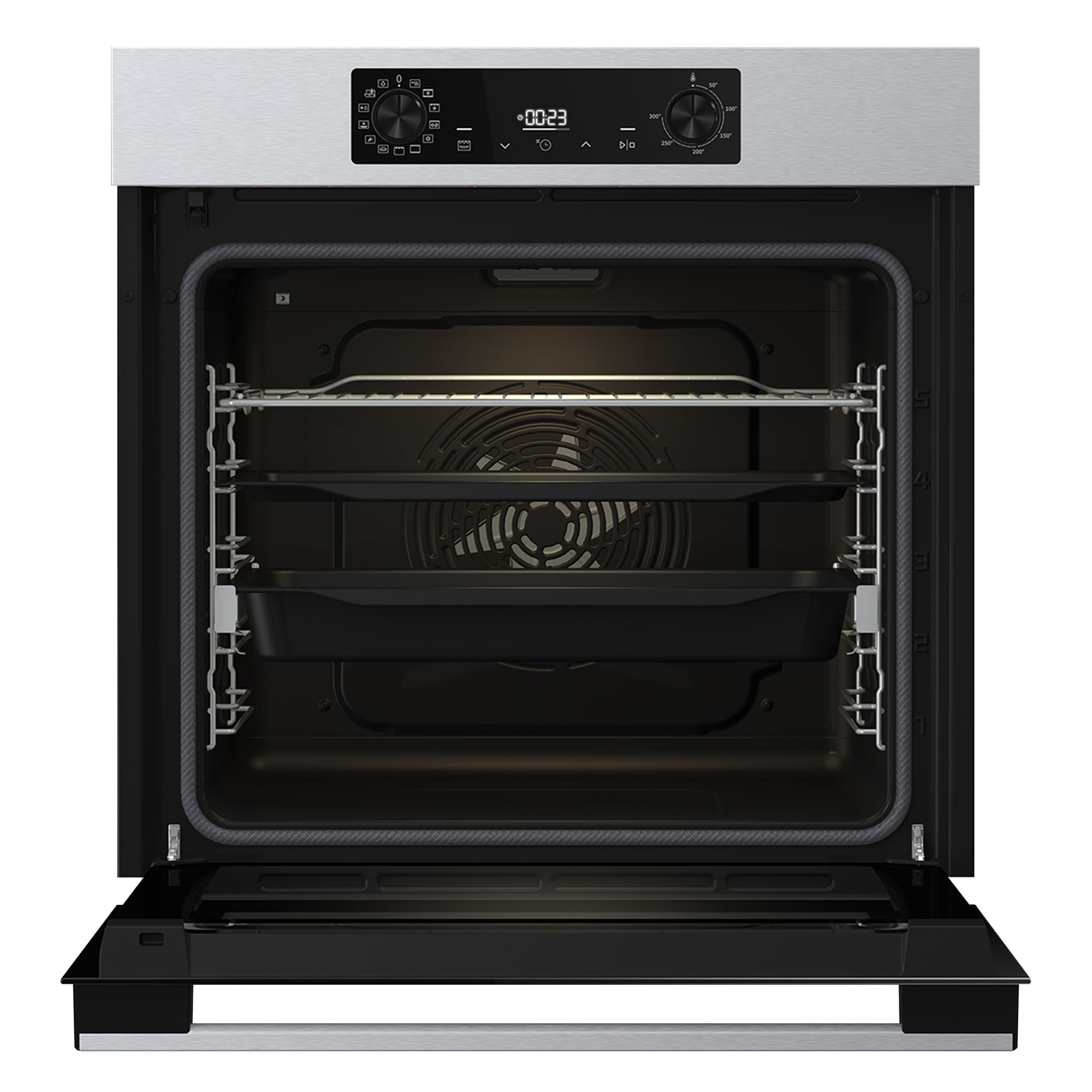 Hisense - BI64226EPX – Horno Pirolítico, Clase A++, Capacidad 78L, Color Inox