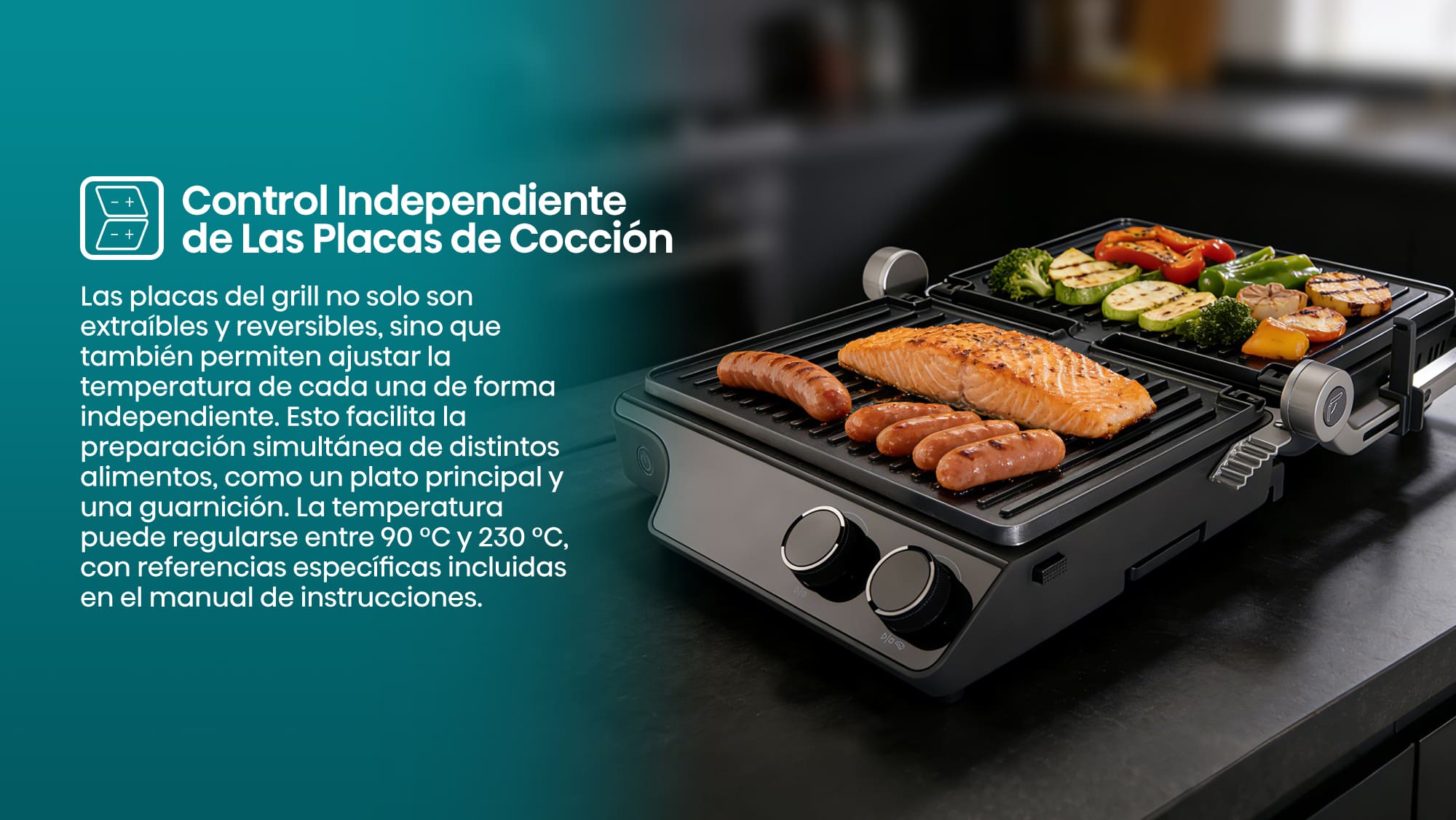 4-2-Independent cook plate control