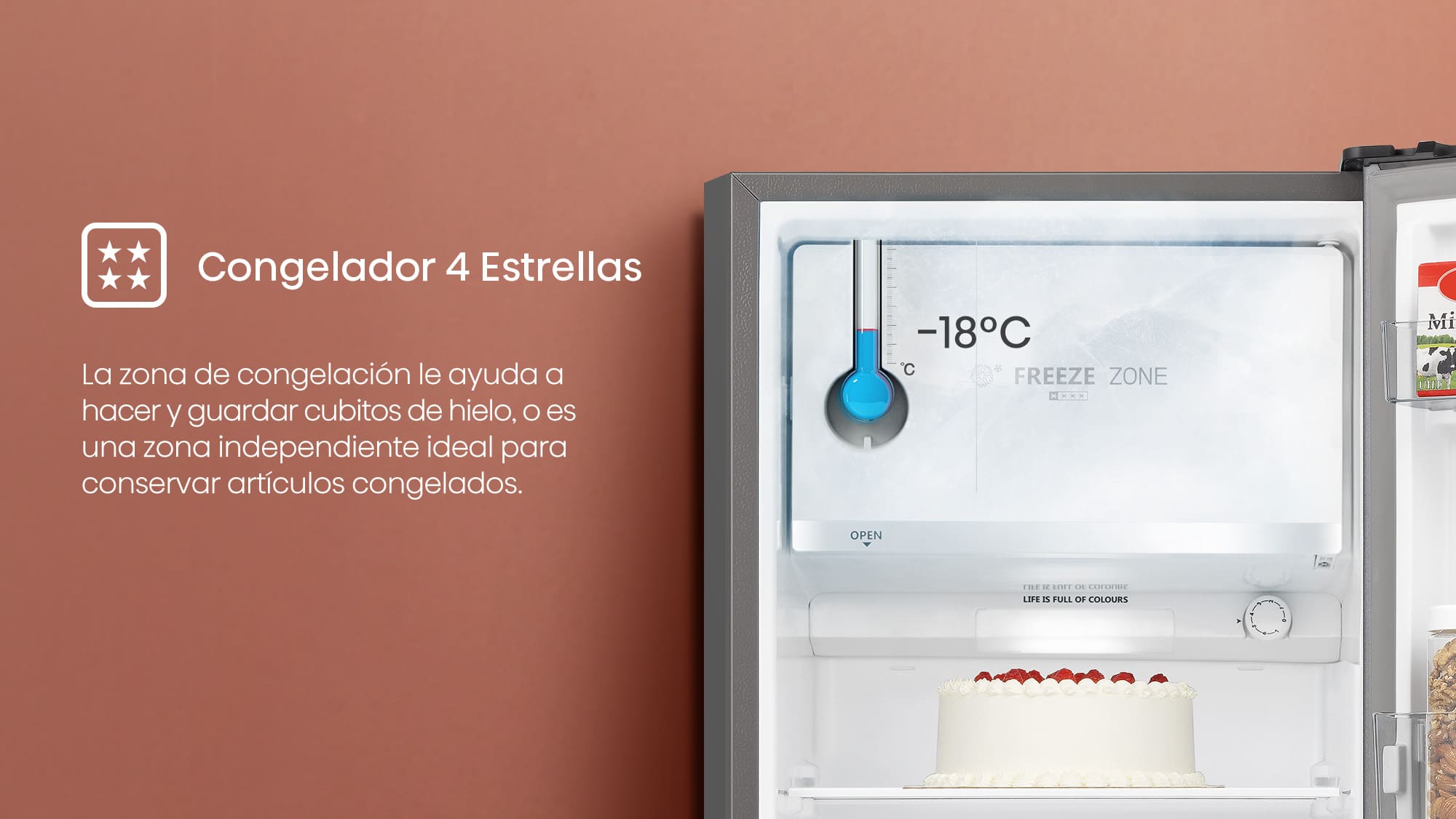 5.4-Congelador 4 estrellas