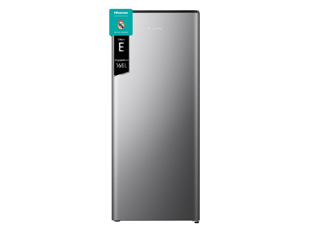 RR220D4BDE - 1 Puerta De Libre Instalación, Clase E, Capacidad 165L, Color Inox