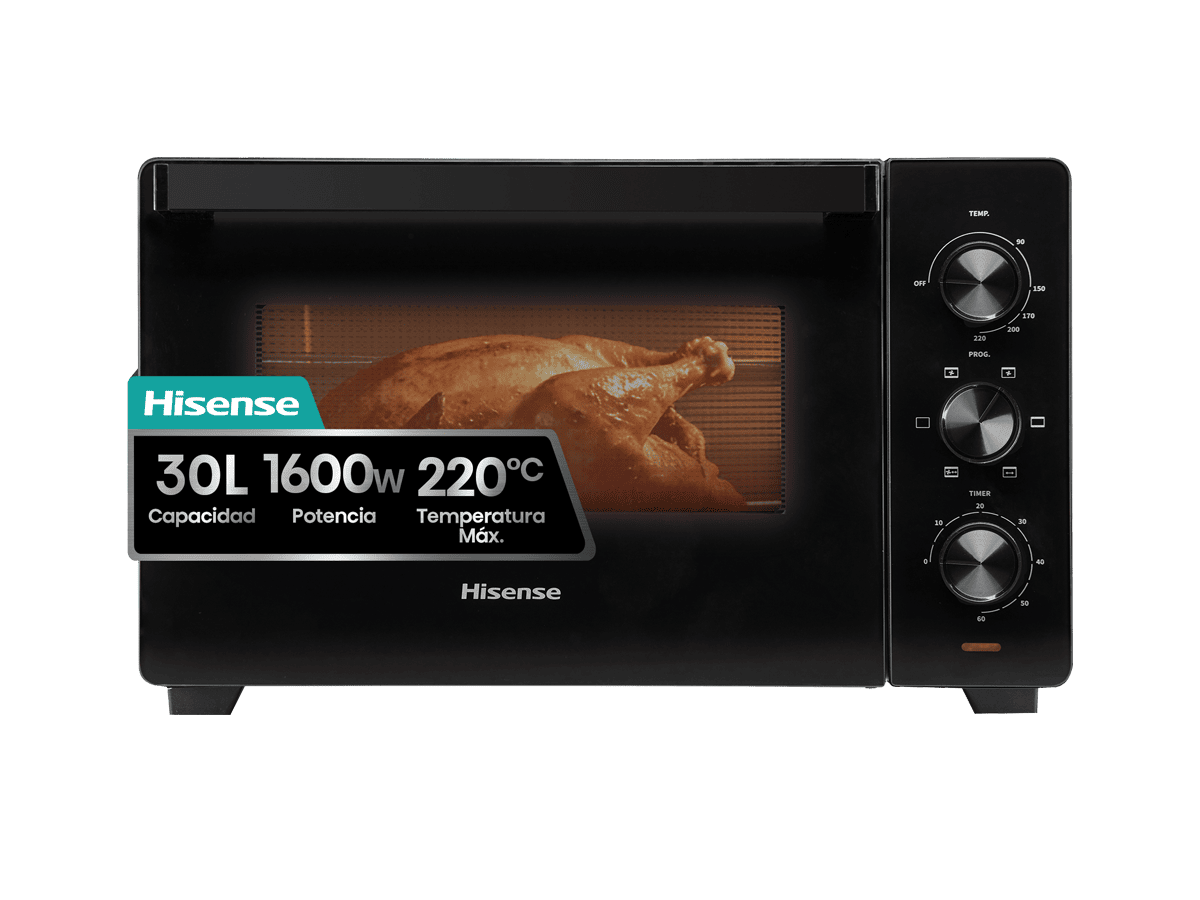 Mini Horno Hisense HOM30M HeatWave 30 L