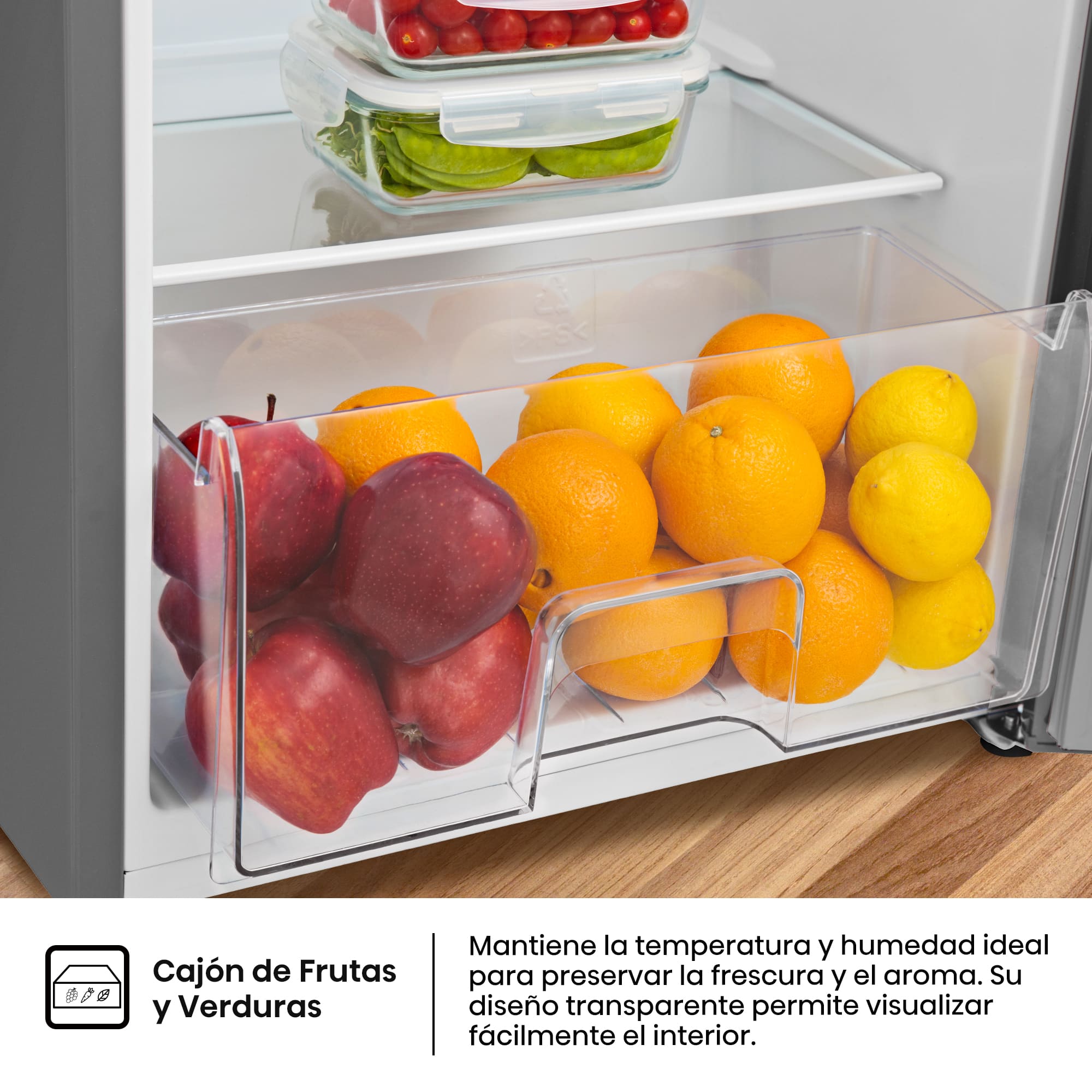 Hisense - RR220D4BDE – 1 Puerta De Libre Instalación, Clase E, Capacidad 165L, Color Inox