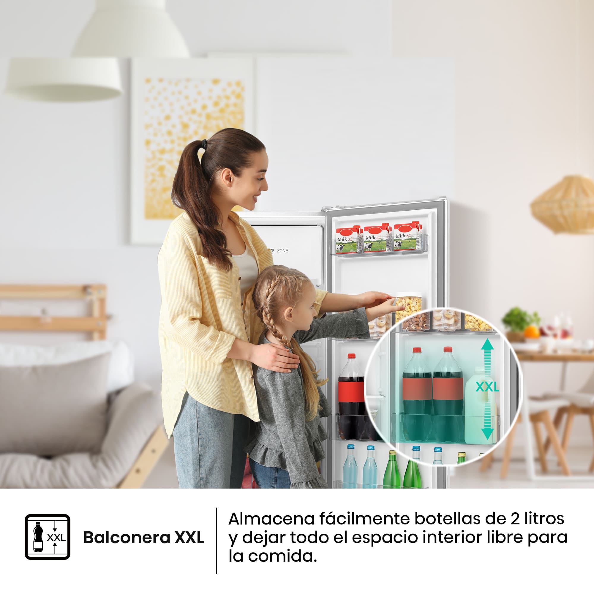 Hisense - RR220D4BWE – Frigorífico 1 Puerta De Libre Instalación, Clase E, Capacidad 165L, Color Blanco